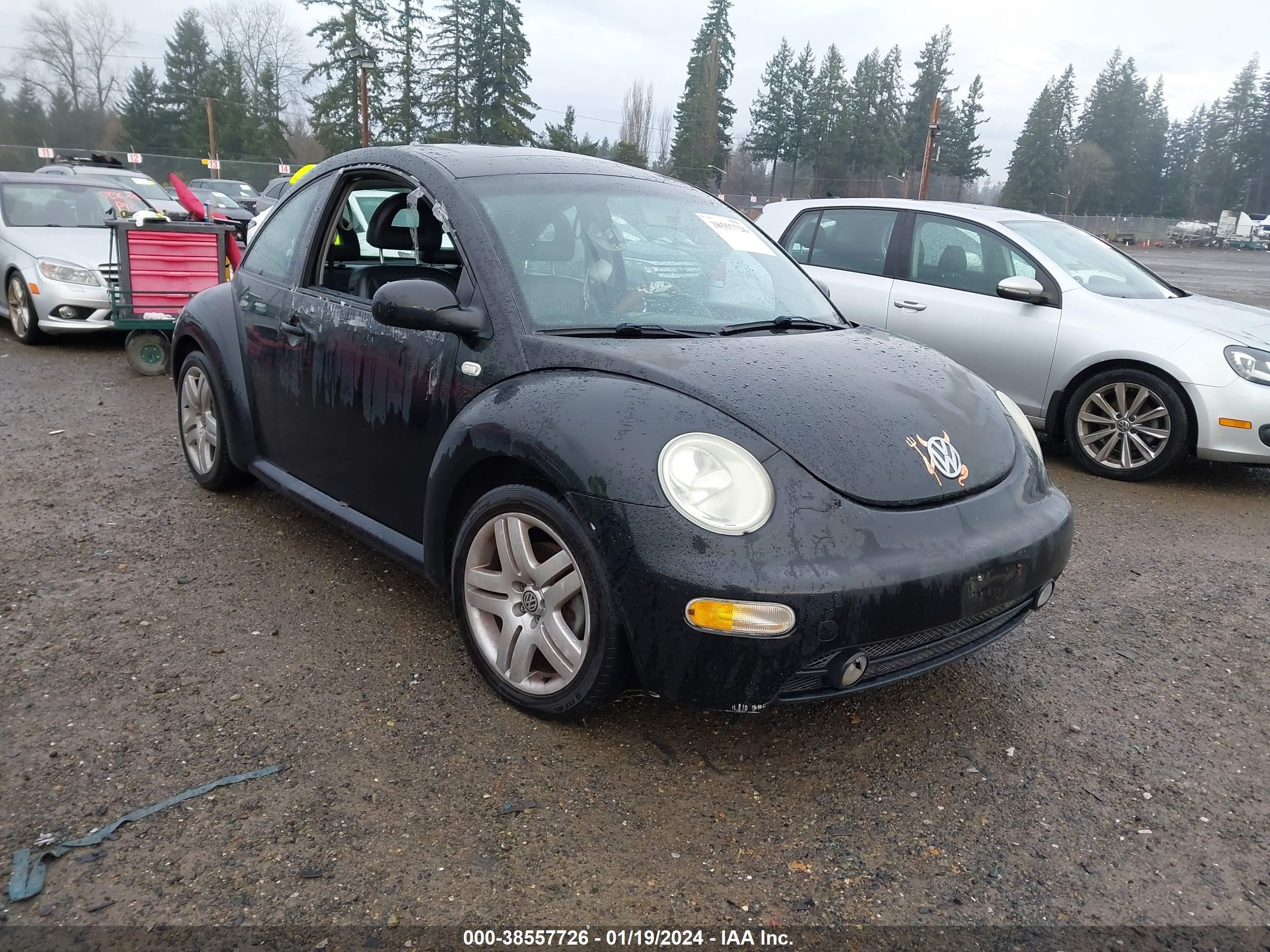 VOLKSWAGEN BEETLE 2001 3vwcc21c31m409260