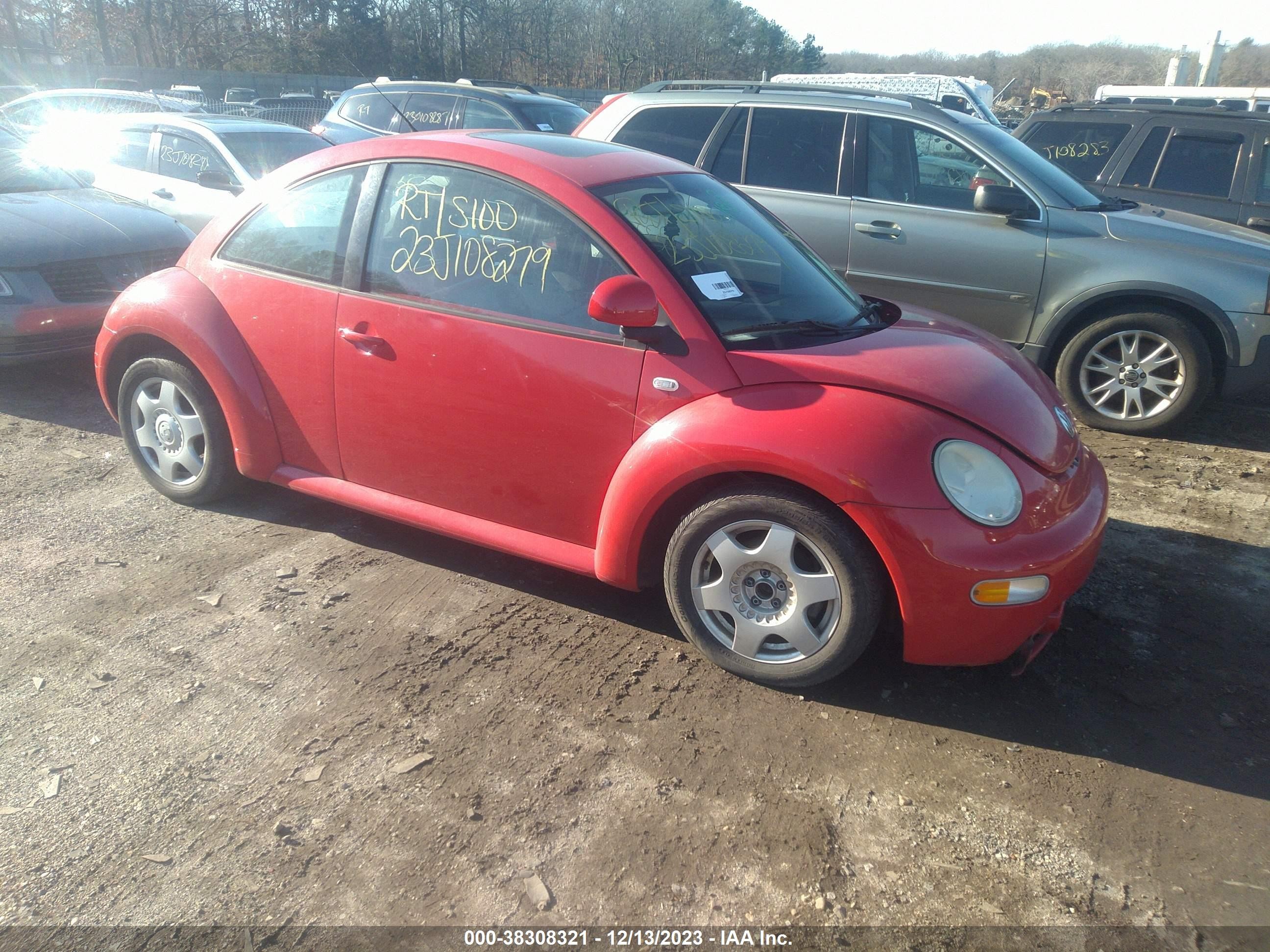 VOLKSWAGEN BEETLE 2000 3vwcc21c5ym451388