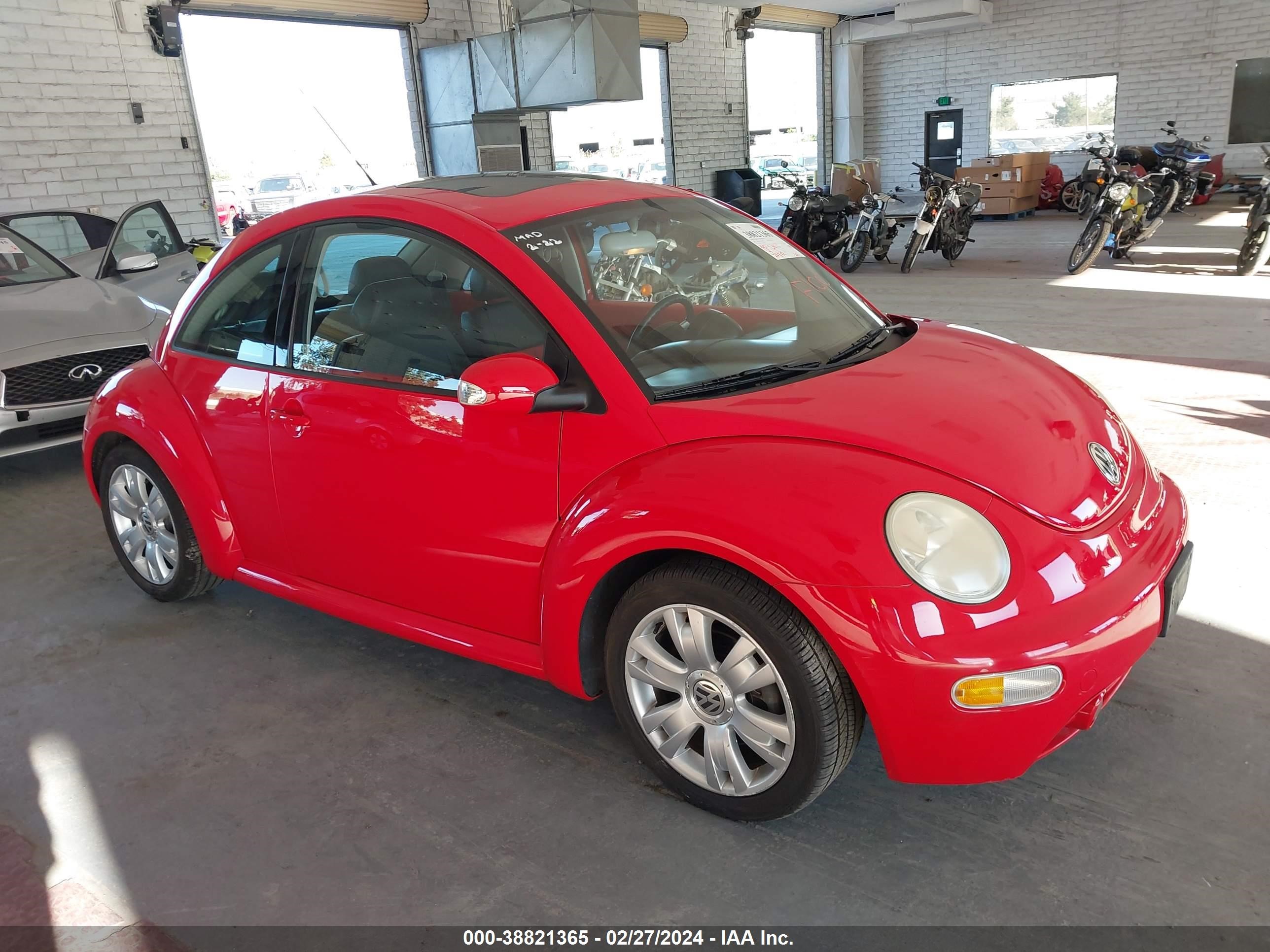 VOLKSWAGEN BEETLE 2003 3vwcd21c23m431542