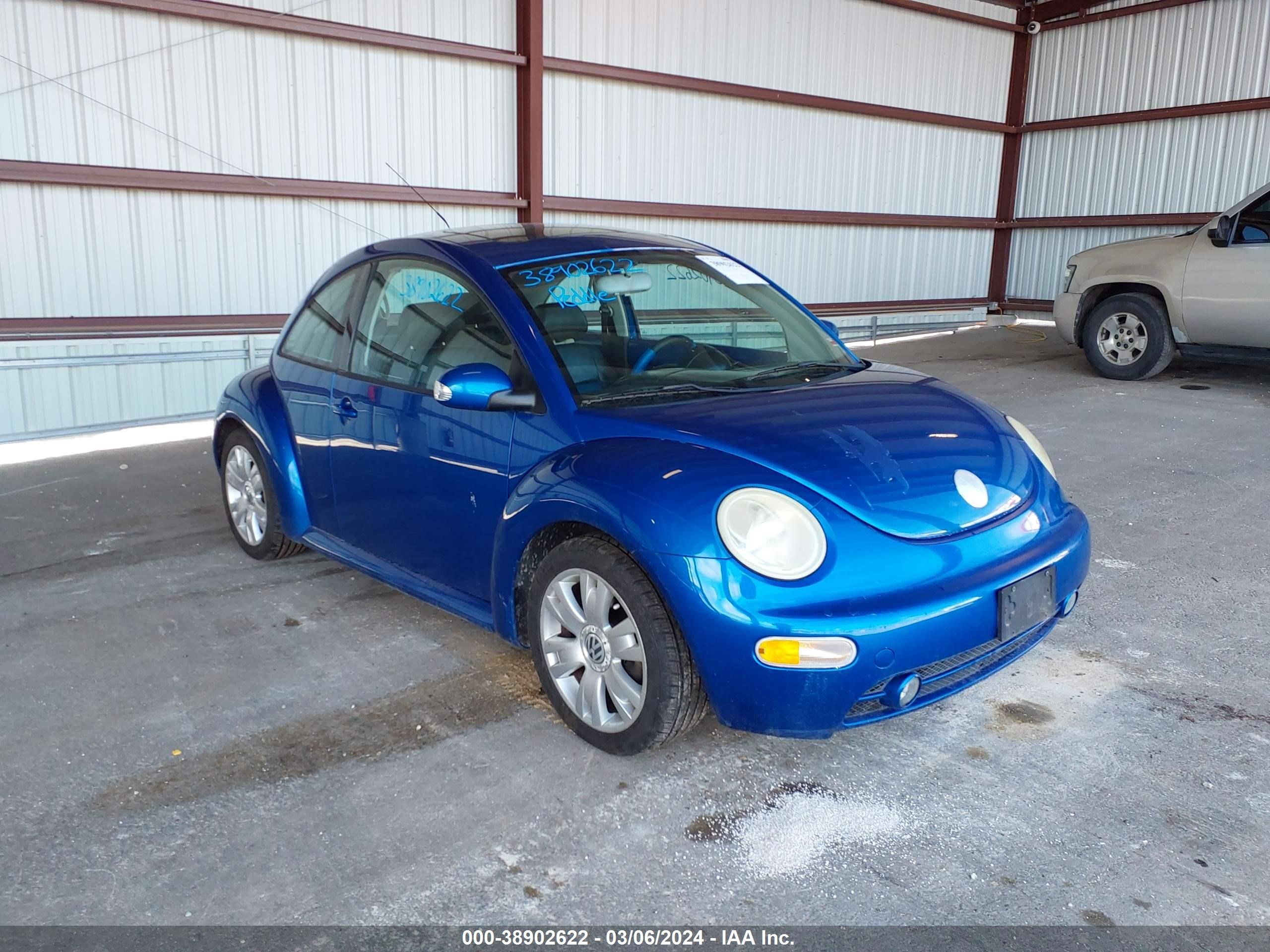 VOLKSWAGEN BEETLE 2003 3vwcd21c53m443989