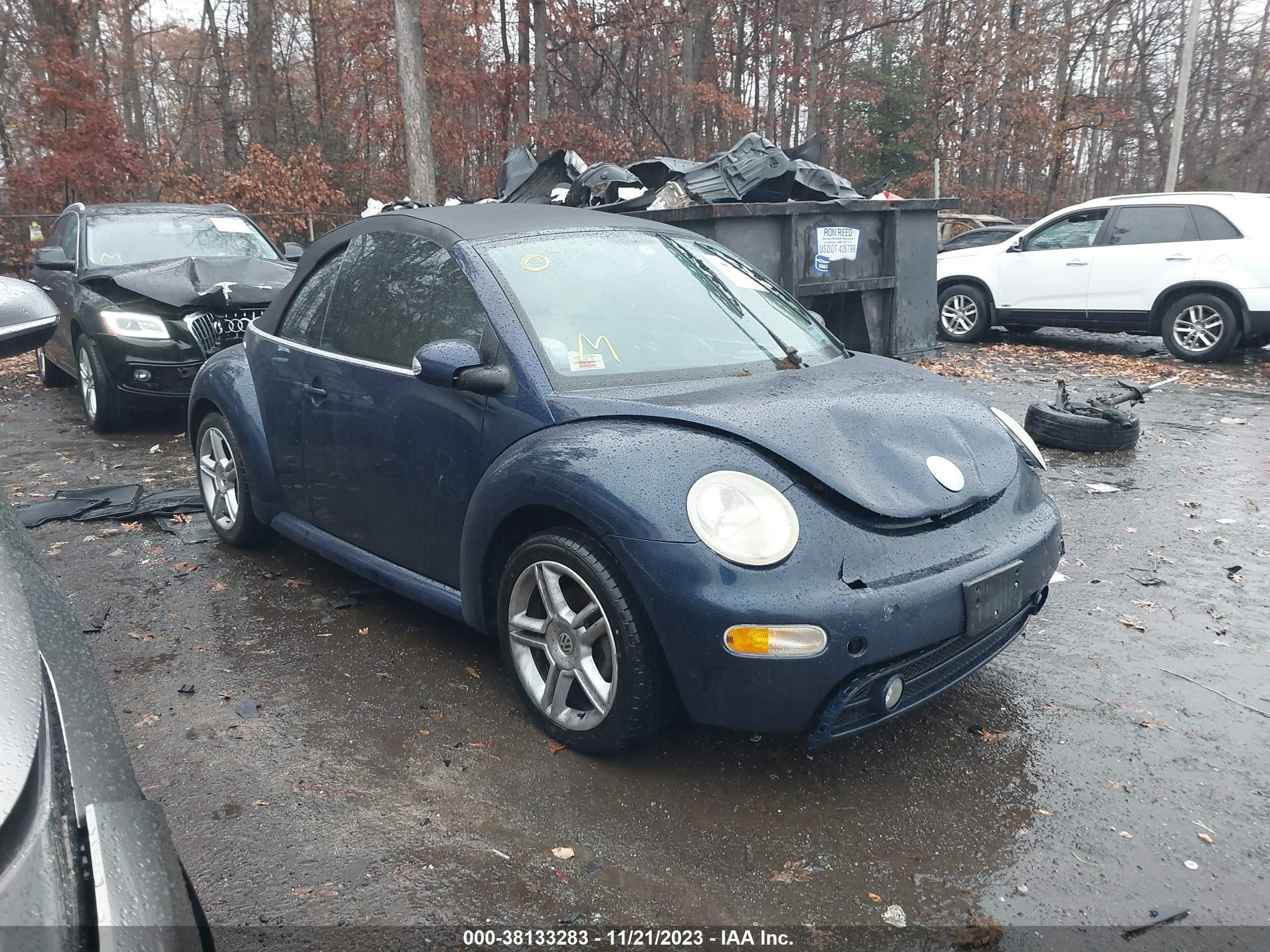 VOLKSWAGEN BEETLE 2004 3vwcd21y04m309596