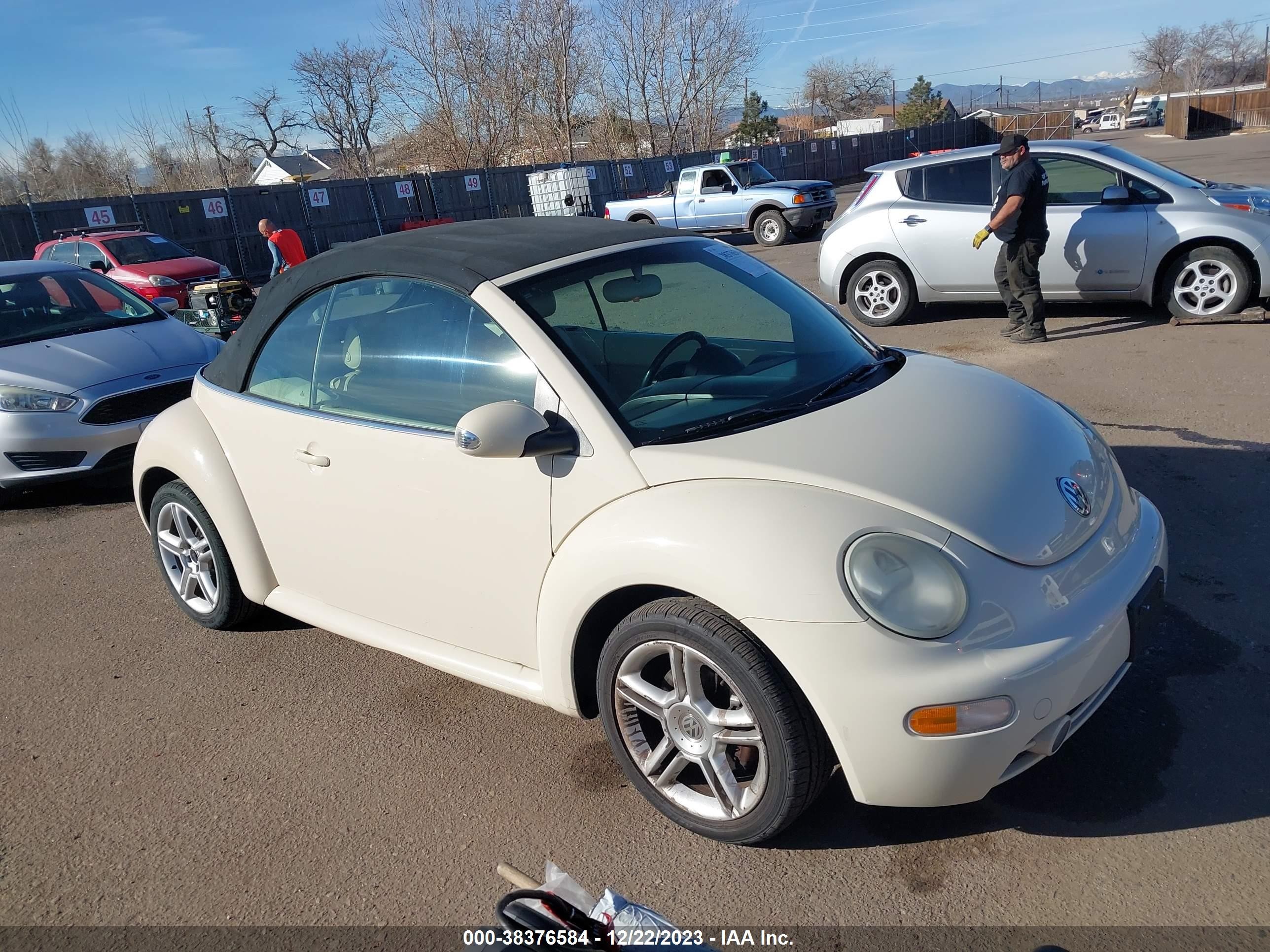 VOLKSWAGEN BEETLE 2005 3vwcd31y15m312398