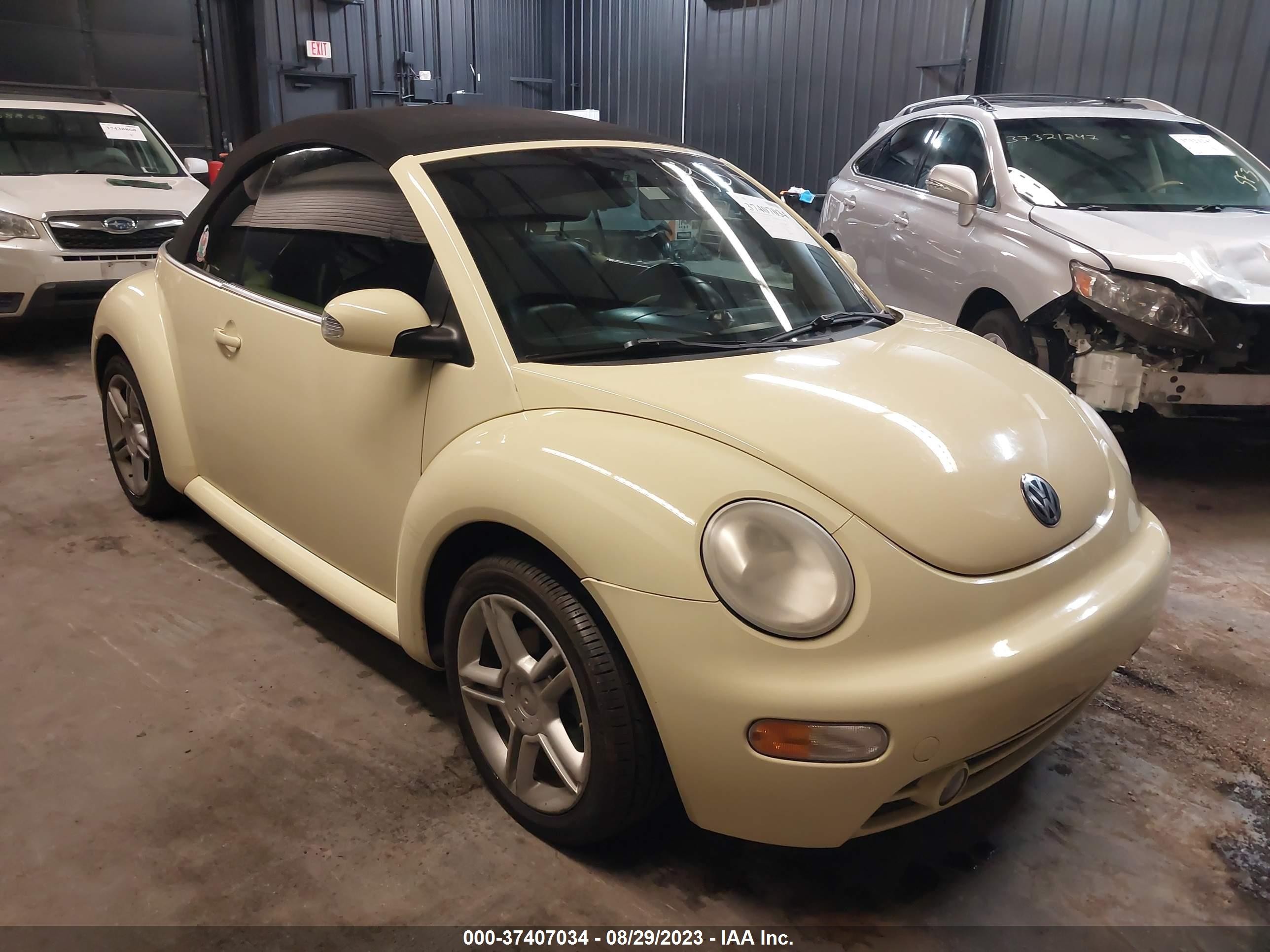 VOLKSWAGEN BEETLE 2005 3vwcd31y15m355090