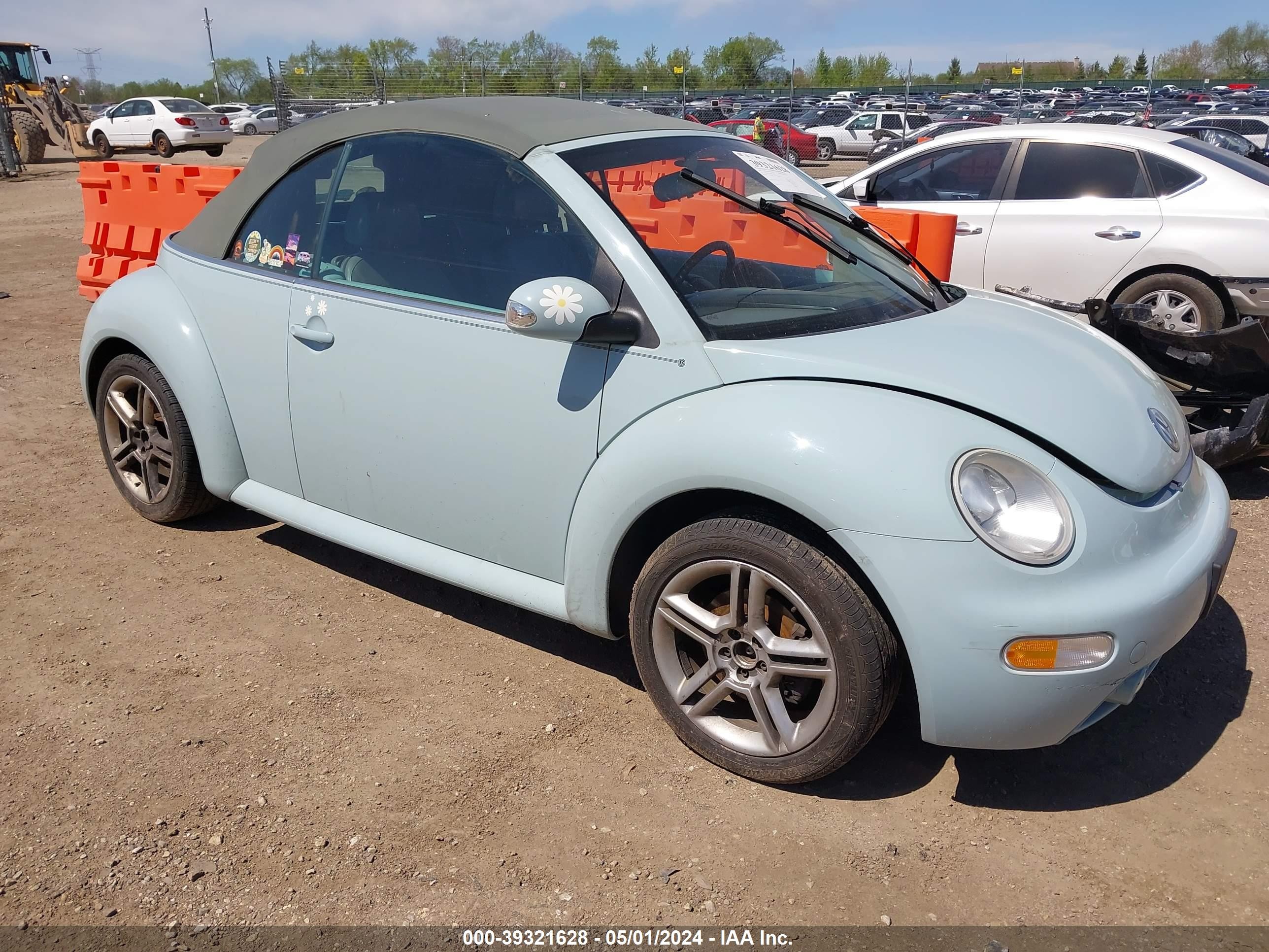 VOLKSWAGEN BEETLE 2004 3vwcd31y34m339861