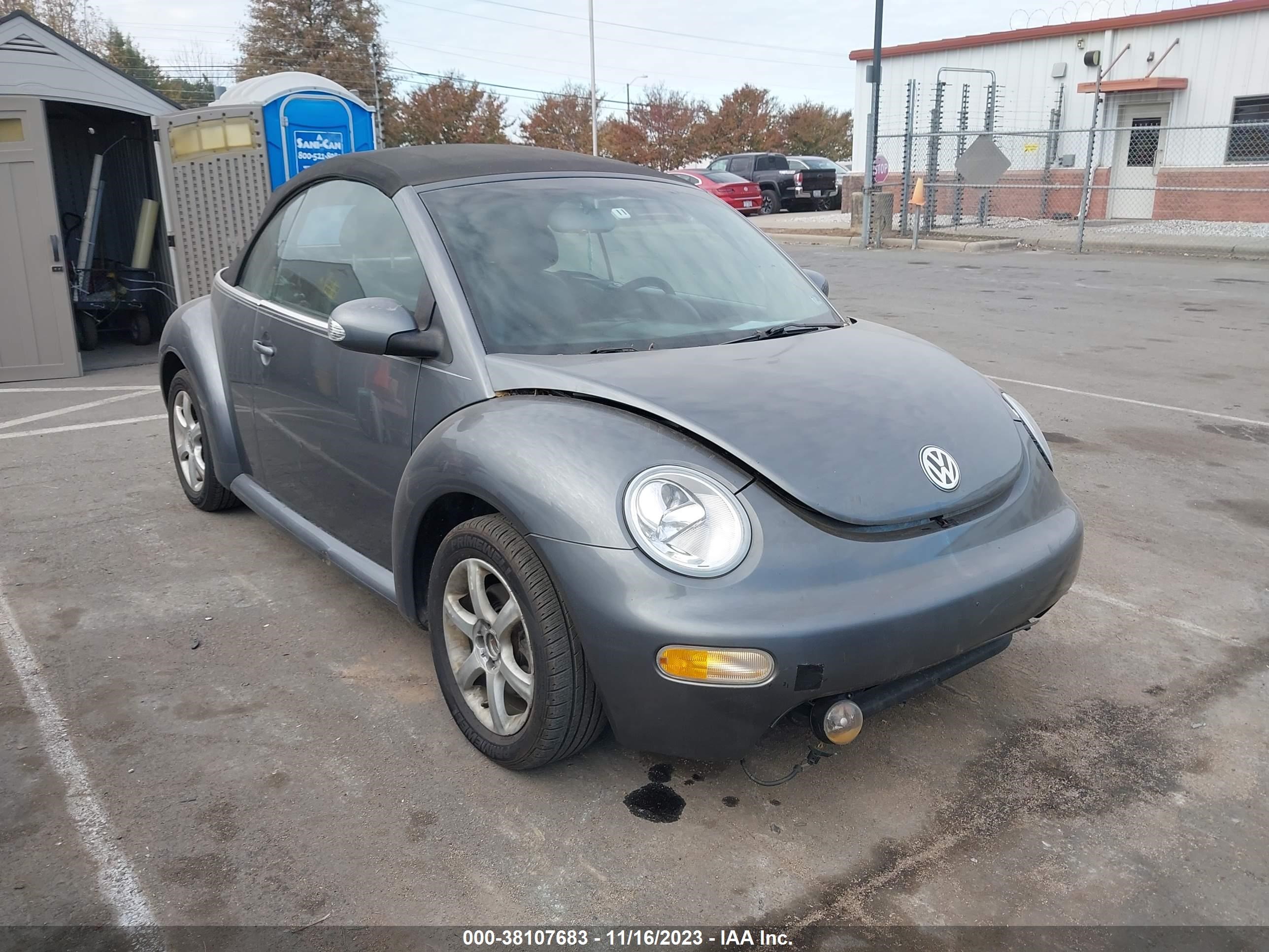 VOLKSWAGEN BEETLE 2005 3vwcd31y55m365492