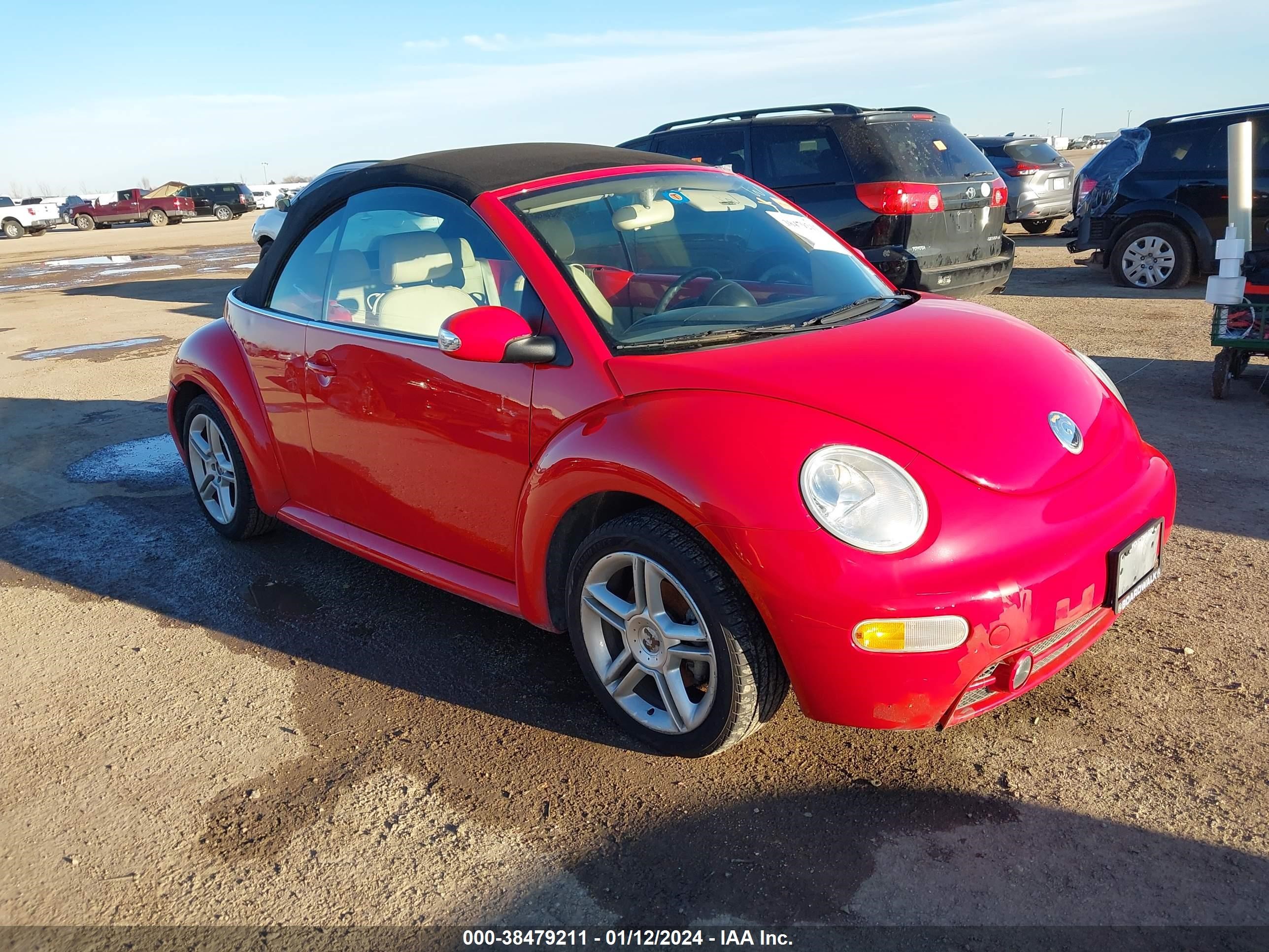 VOLKSWAGEN BEETLE 2005 3vwcd31y85m316027