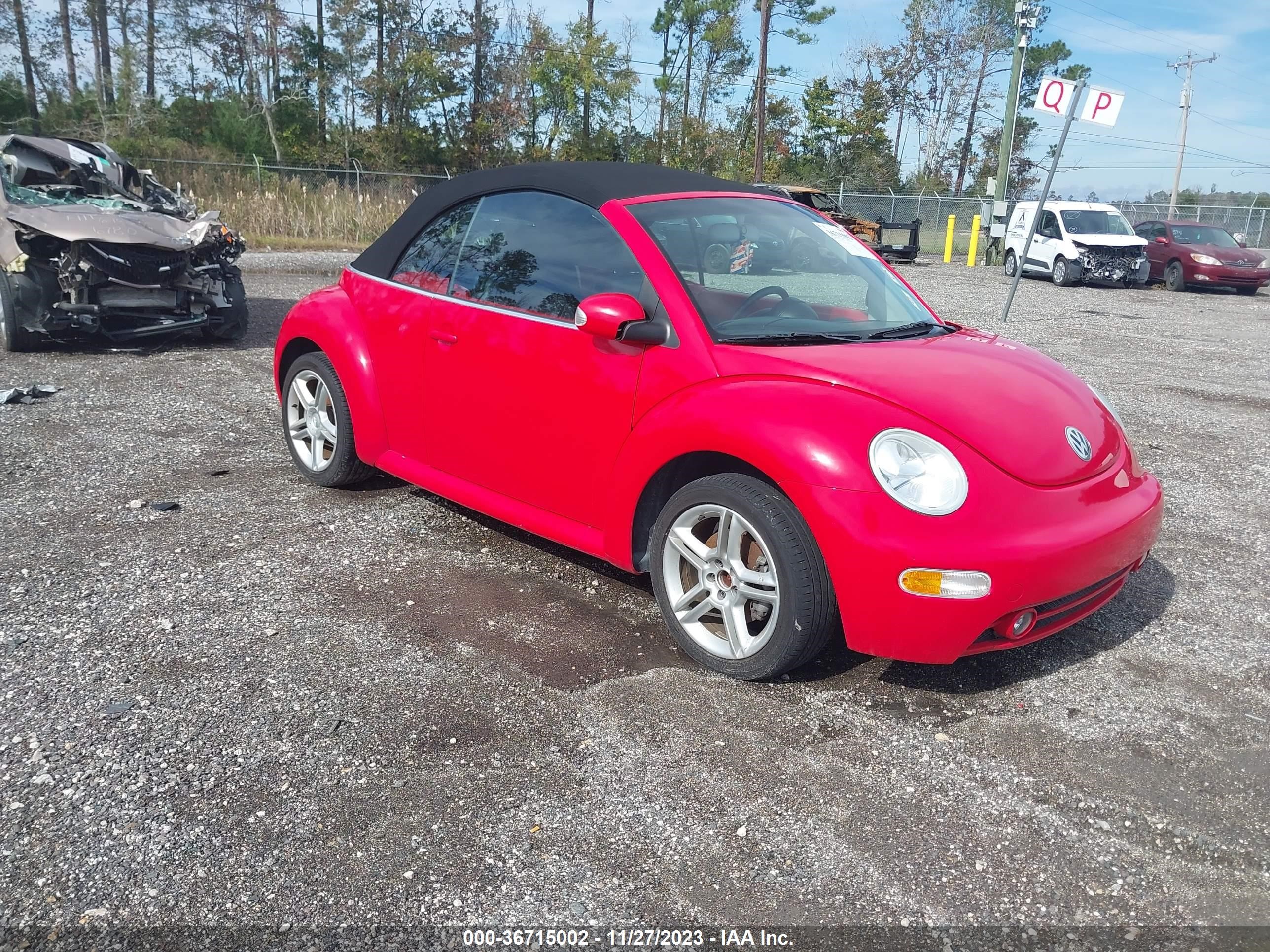 VOLKSWAGEN BEETLE 2004 3vwcd31y94m342537