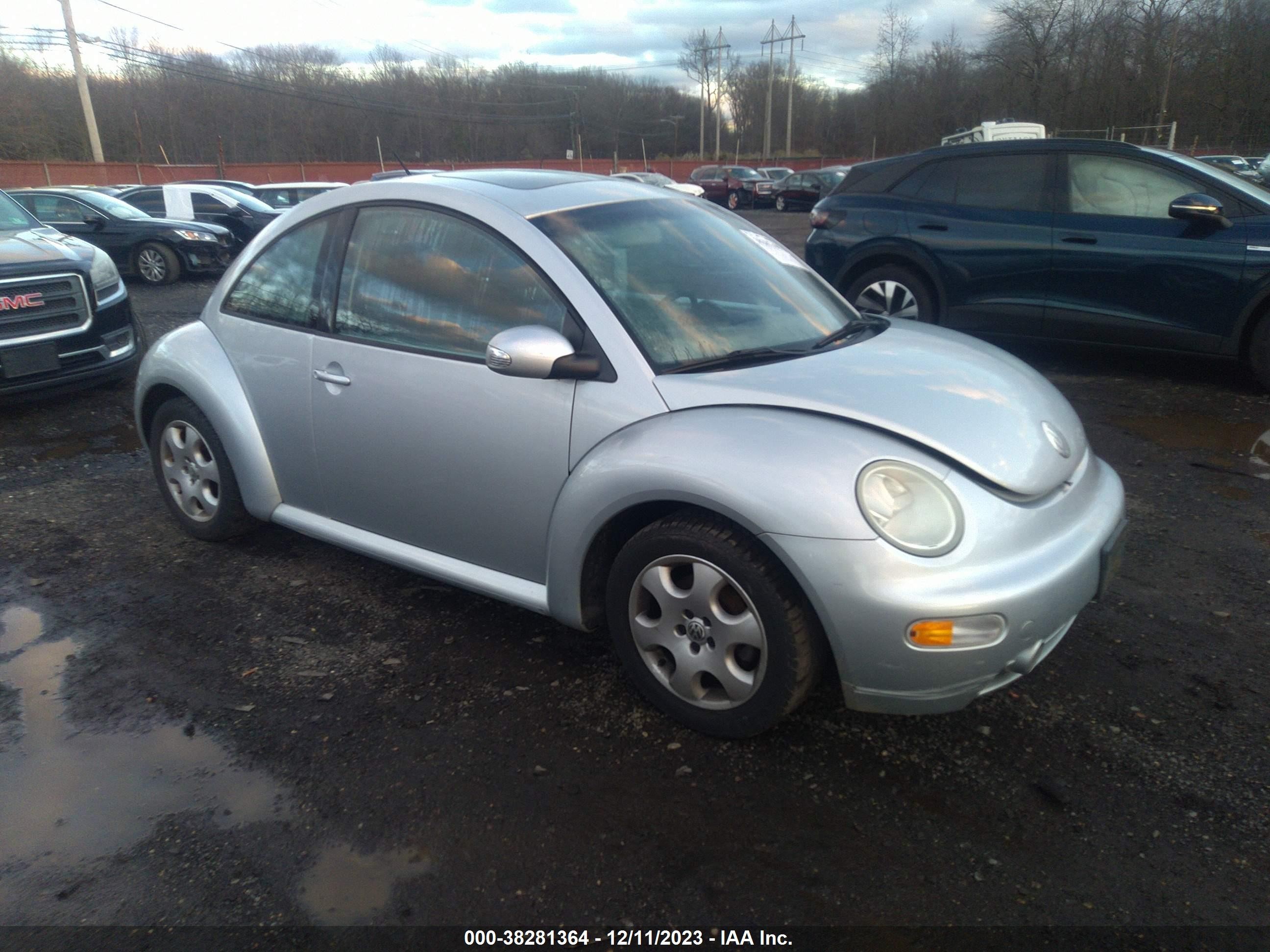 VOLKSWAGEN BEETLE 2003 3vwck21c03m439676