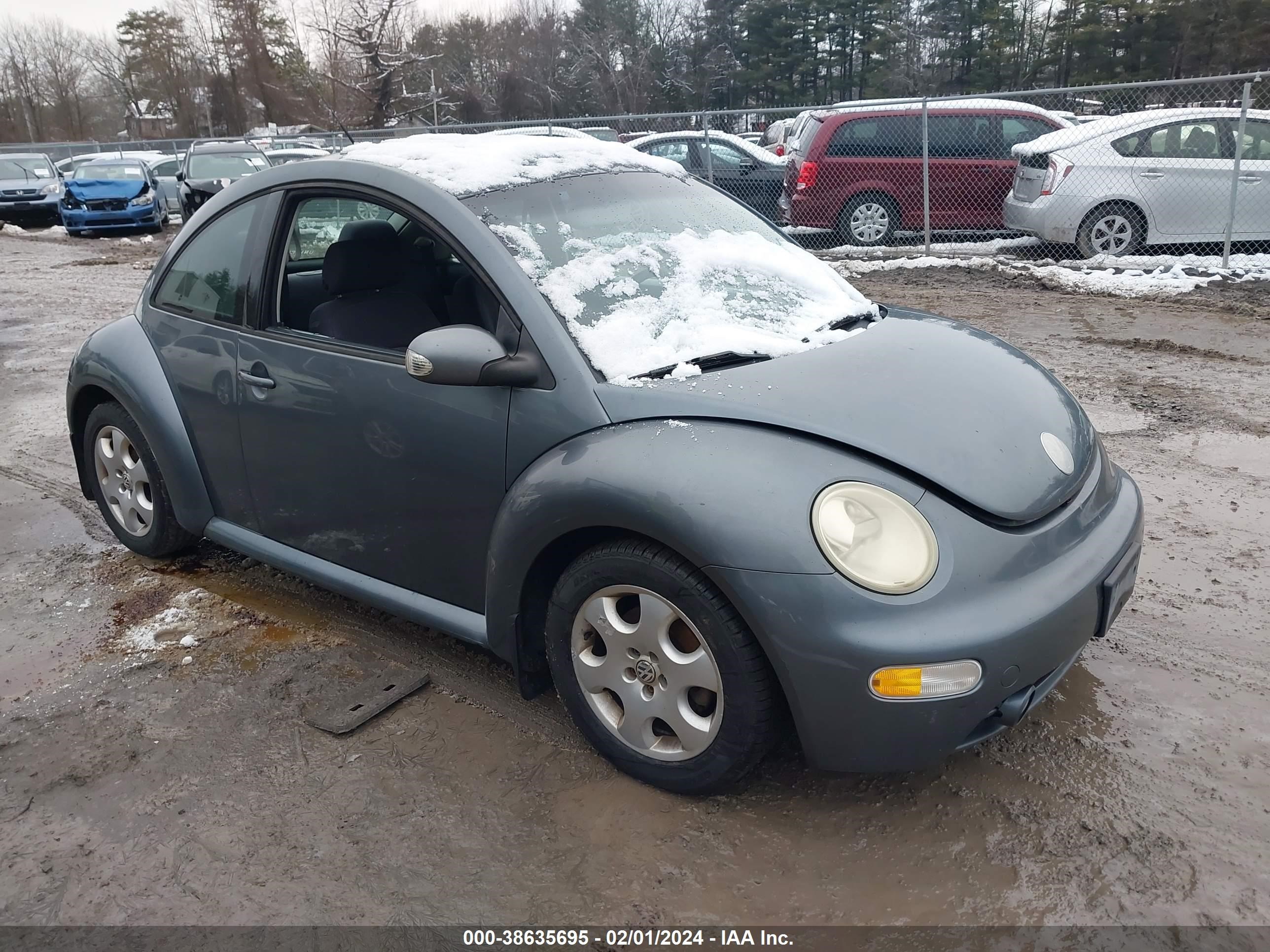 VOLKSWAGEN BEETLE 2003 3vwck21c33m437100