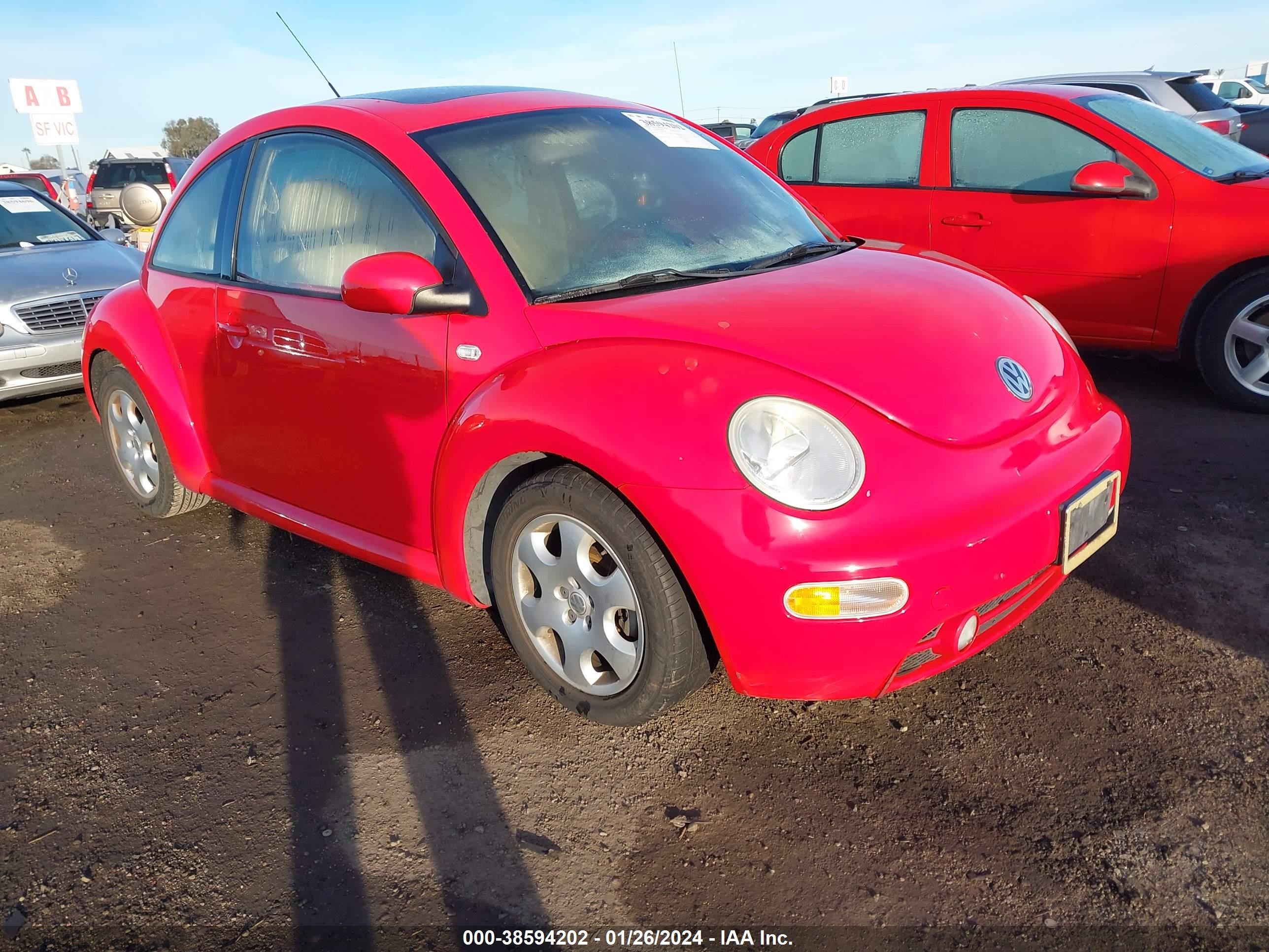 VOLKSWAGEN BEETLE 2003 3vwck21c43m421780