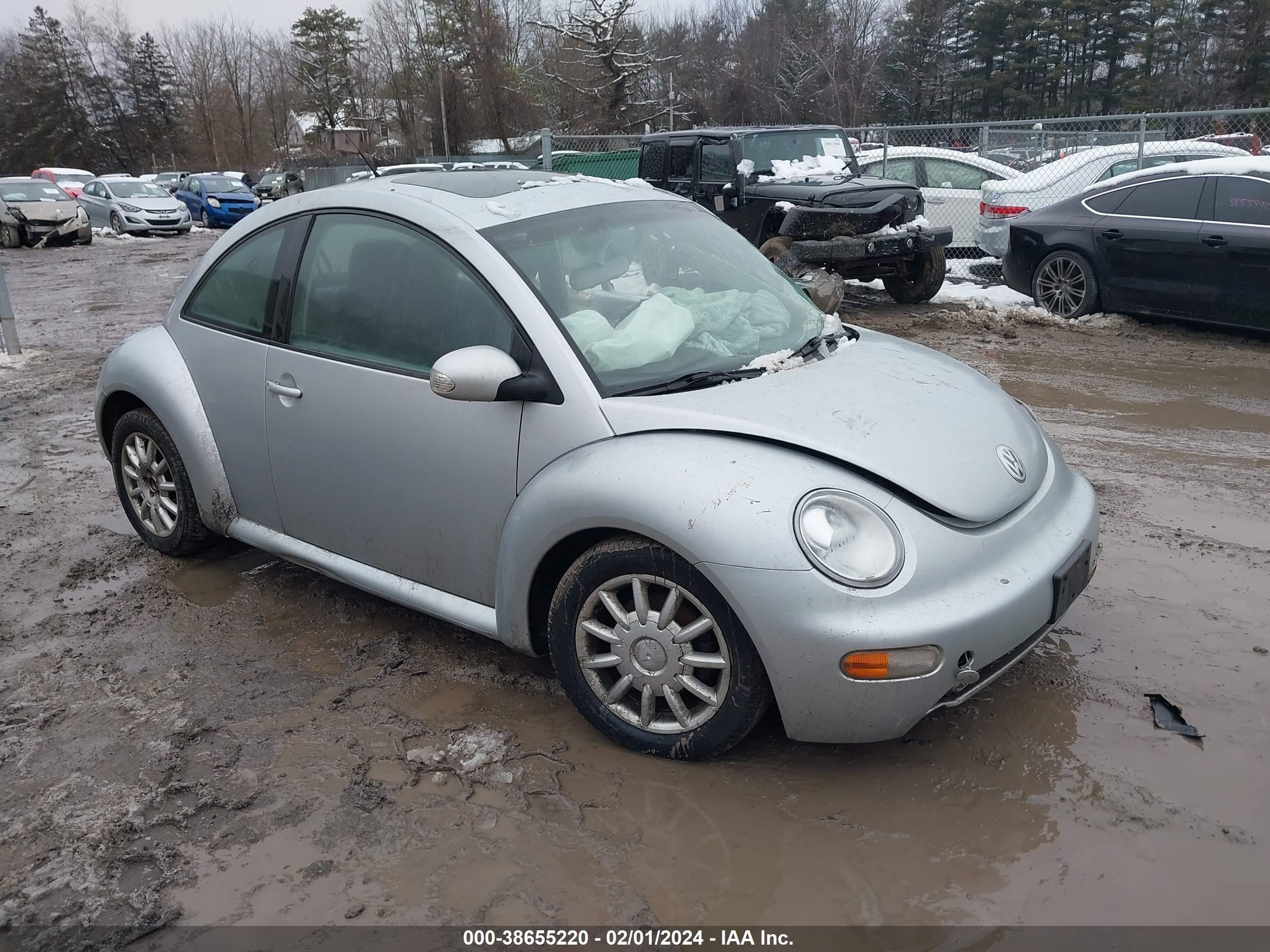 VOLKSWAGEN BEETLE 2004 3vwck21c94m400666