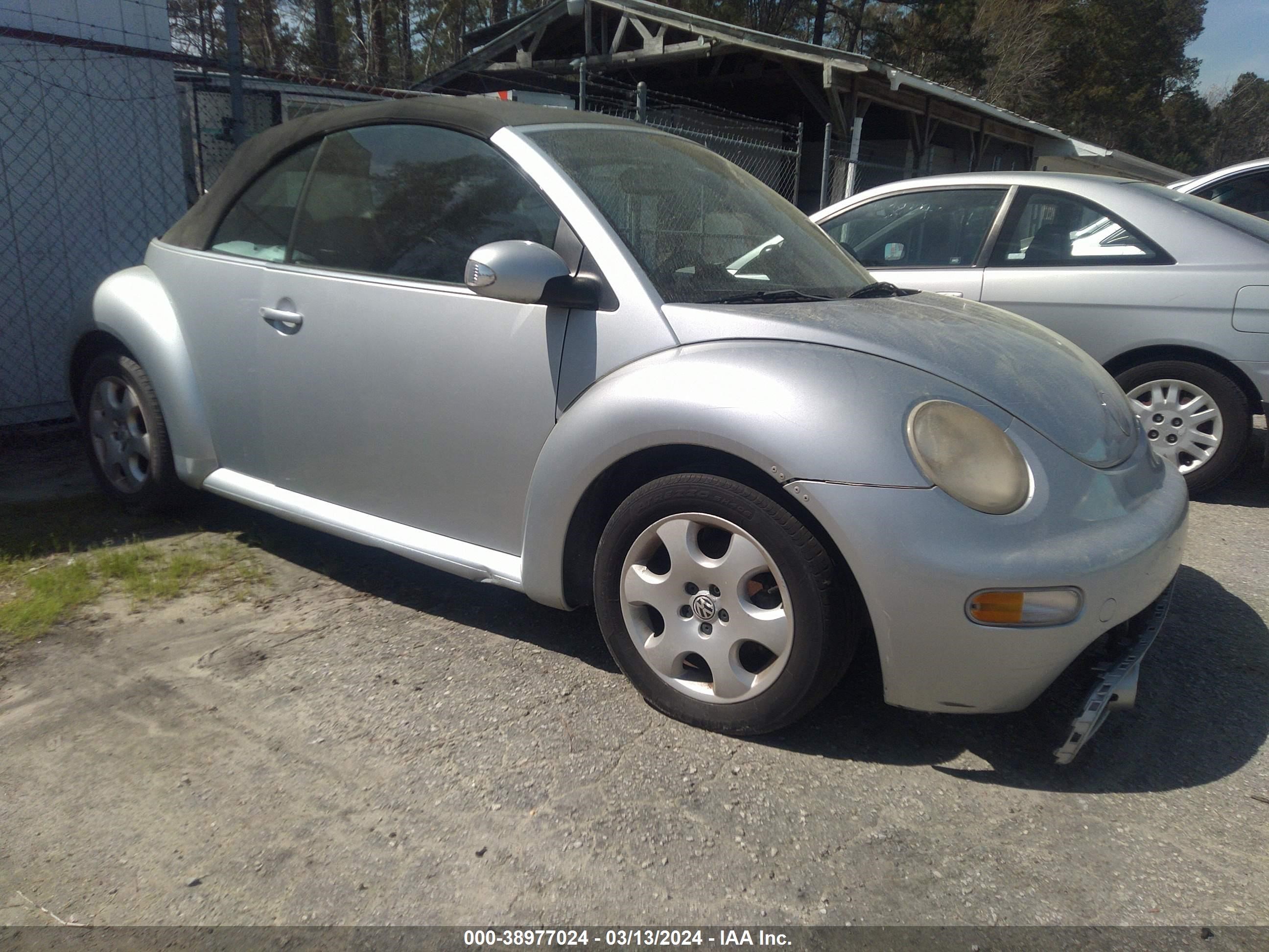 VOLKSWAGEN BEETLE 2003 3vwck21y83m303615