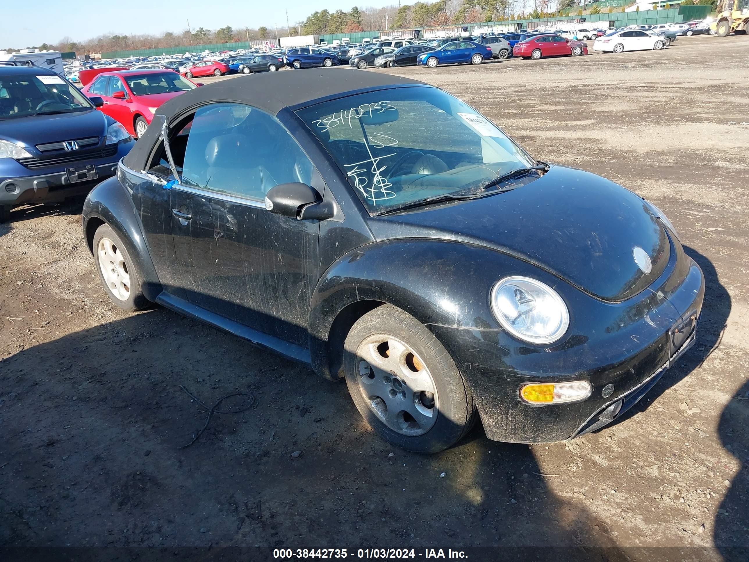 VOLKSWAGEN BEETLE 2003 3vwck21y93m300402