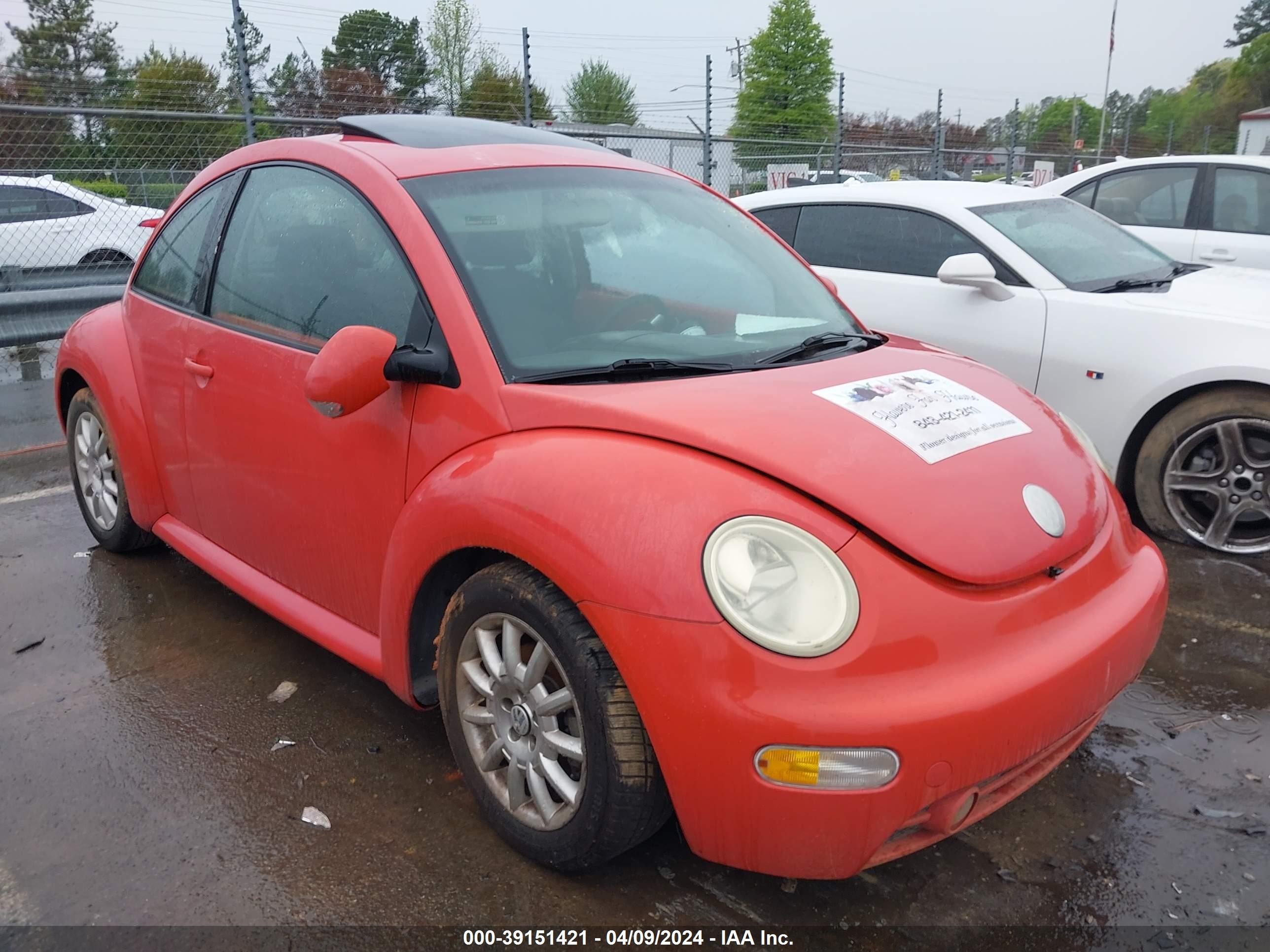 VOLKSWAGEN BEETLE 2004 3vwck31c94m419448