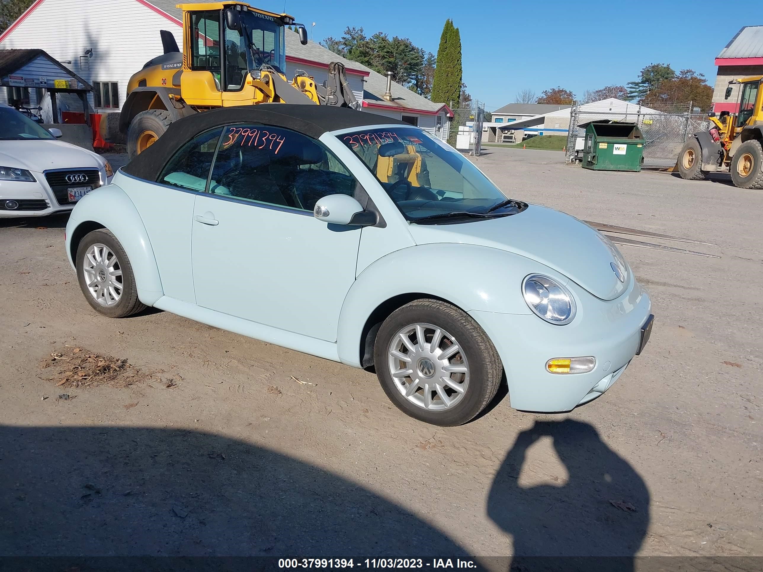 VOLKSWAGEN BEETLE 2004 3vwcm21y24m306943