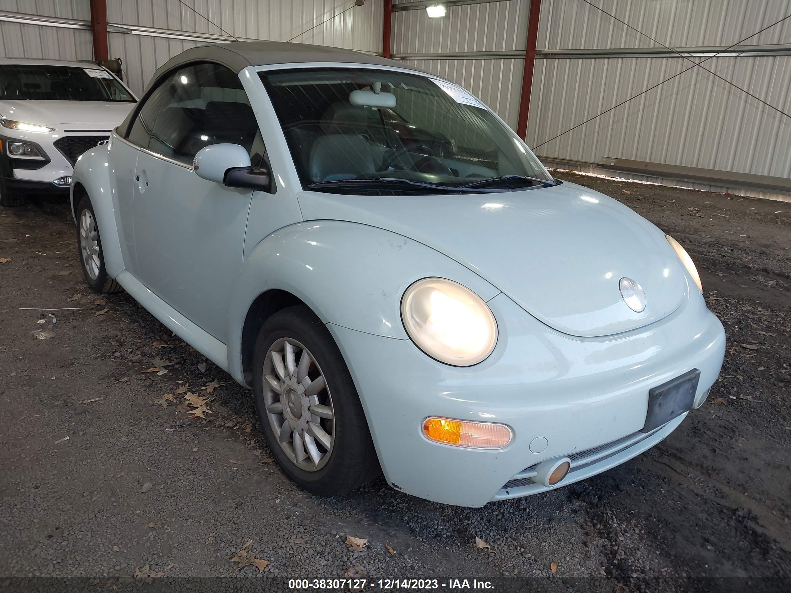 VOLKSWAGEN BEETLE 2005 3vwcm31y15m368194