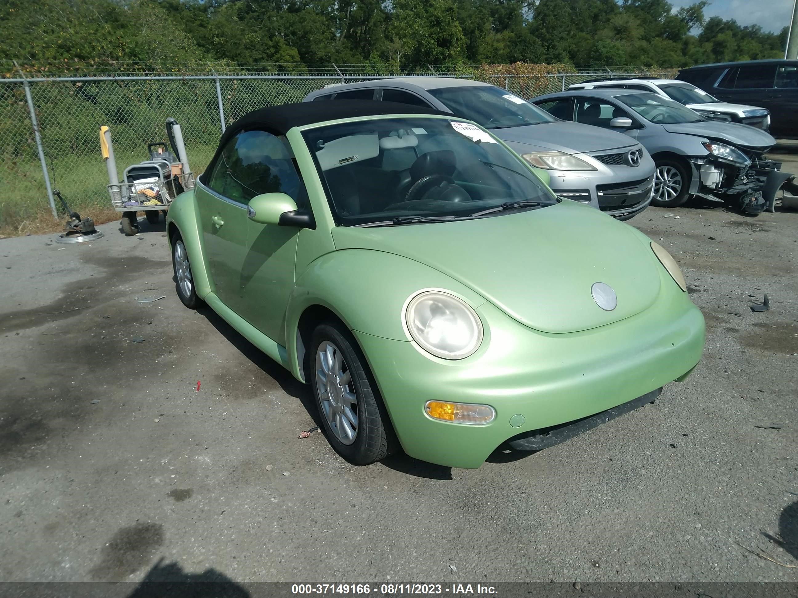 VOLKSWAGEN BEETLE 2004 3vwcm31y24m327491