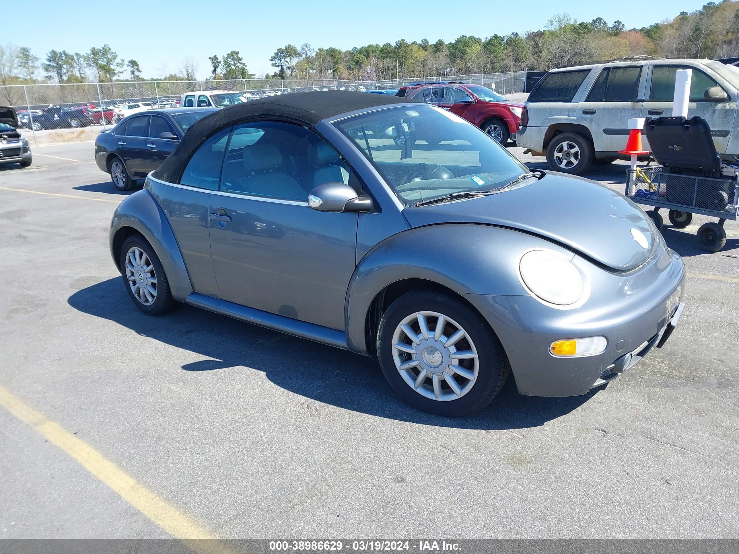 VOLKSWAGEN BEETLE 2005 3vwcm31y25m311809