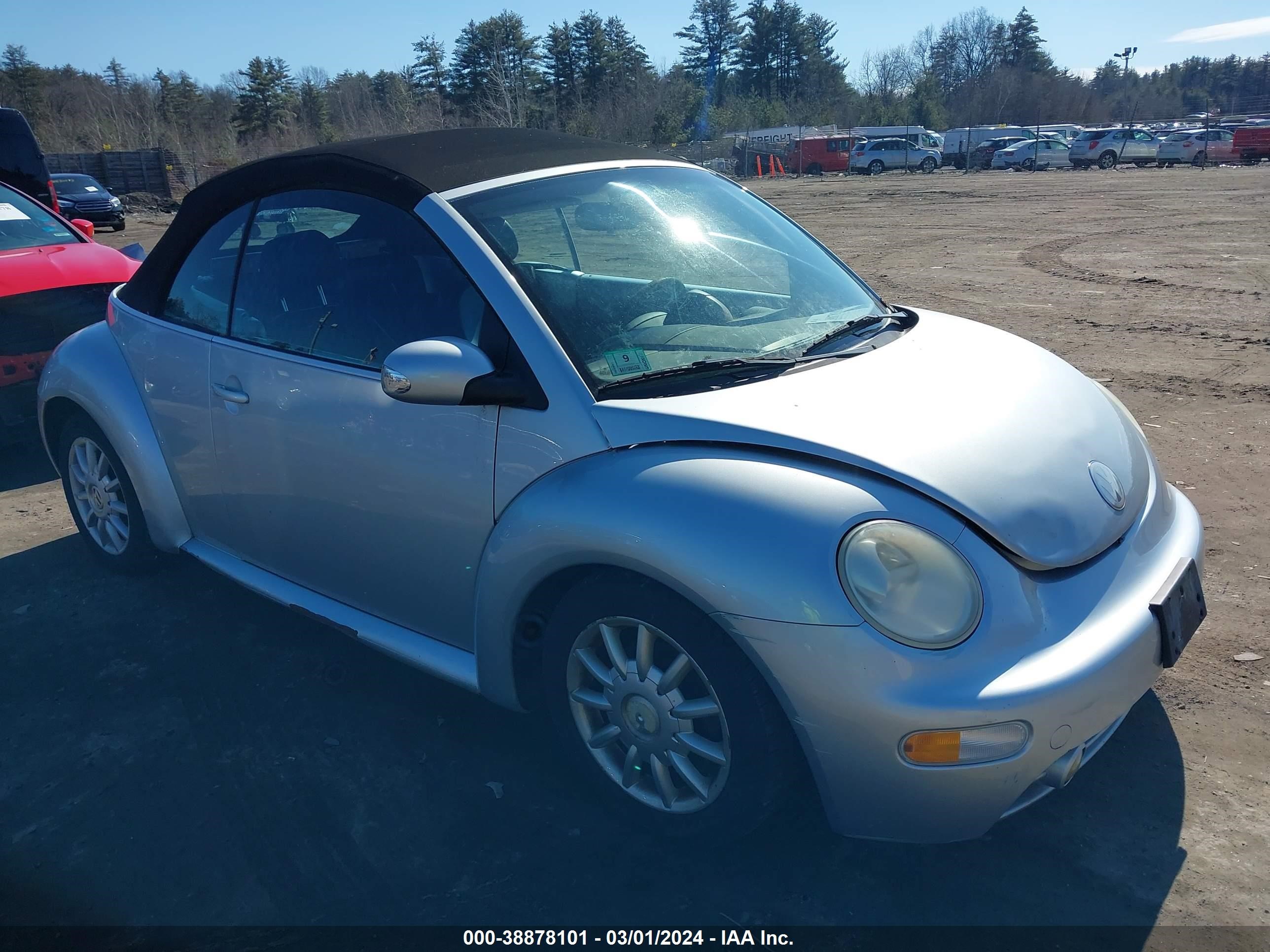 VOLKSWAGEN BEETLE 2005 3vwcm31y35m363949