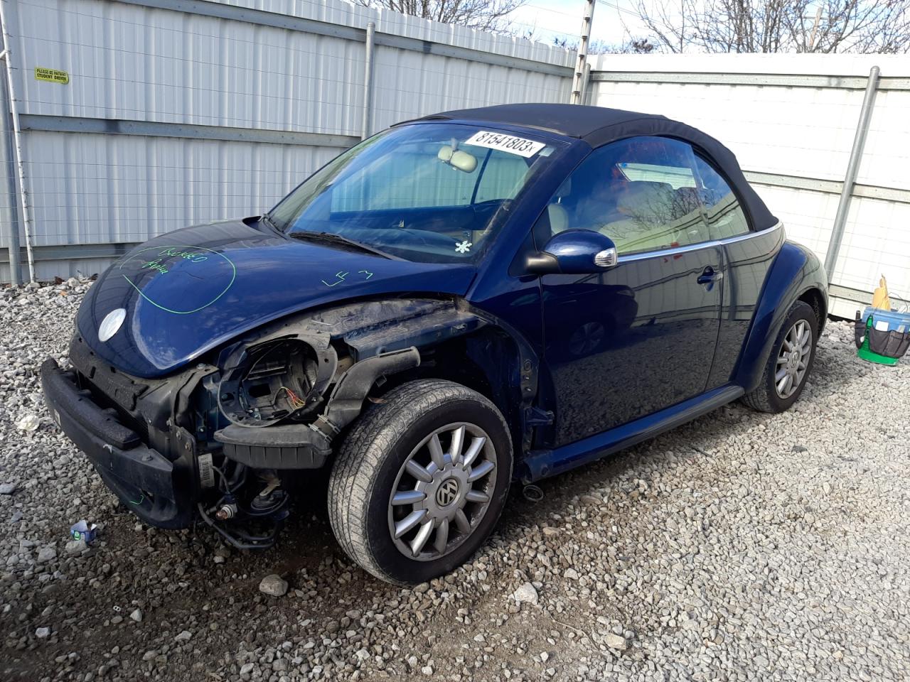 VOLKSWAGEN BEETLE 2005 3vwcm31y45m315442