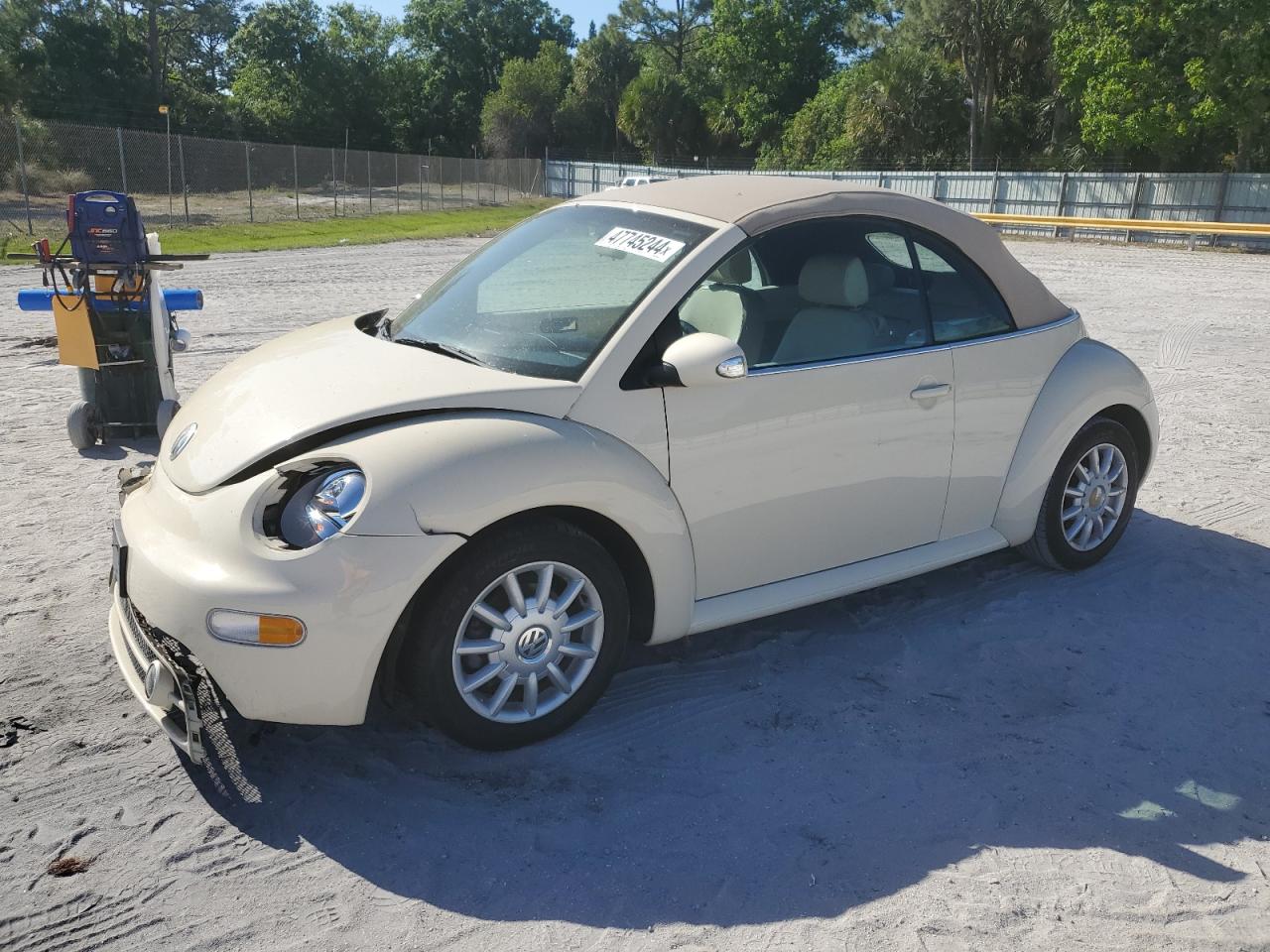 VOLKSWAGEN BEETLE 2005 3vwcm31y45m368349