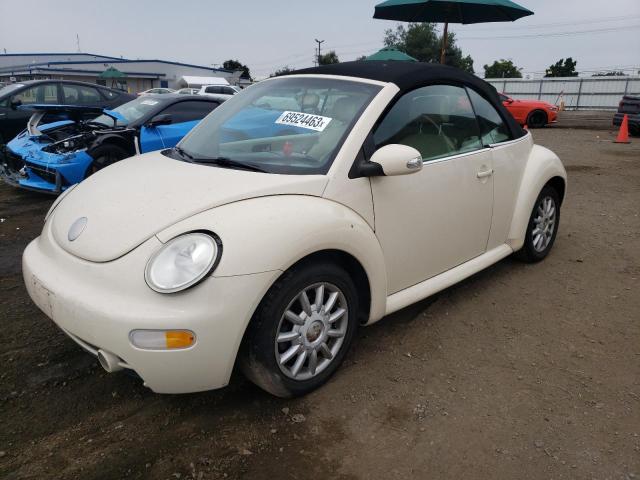 VOLKSWAGEN NEW BEETLE 2005 3vwcm31y55m316924