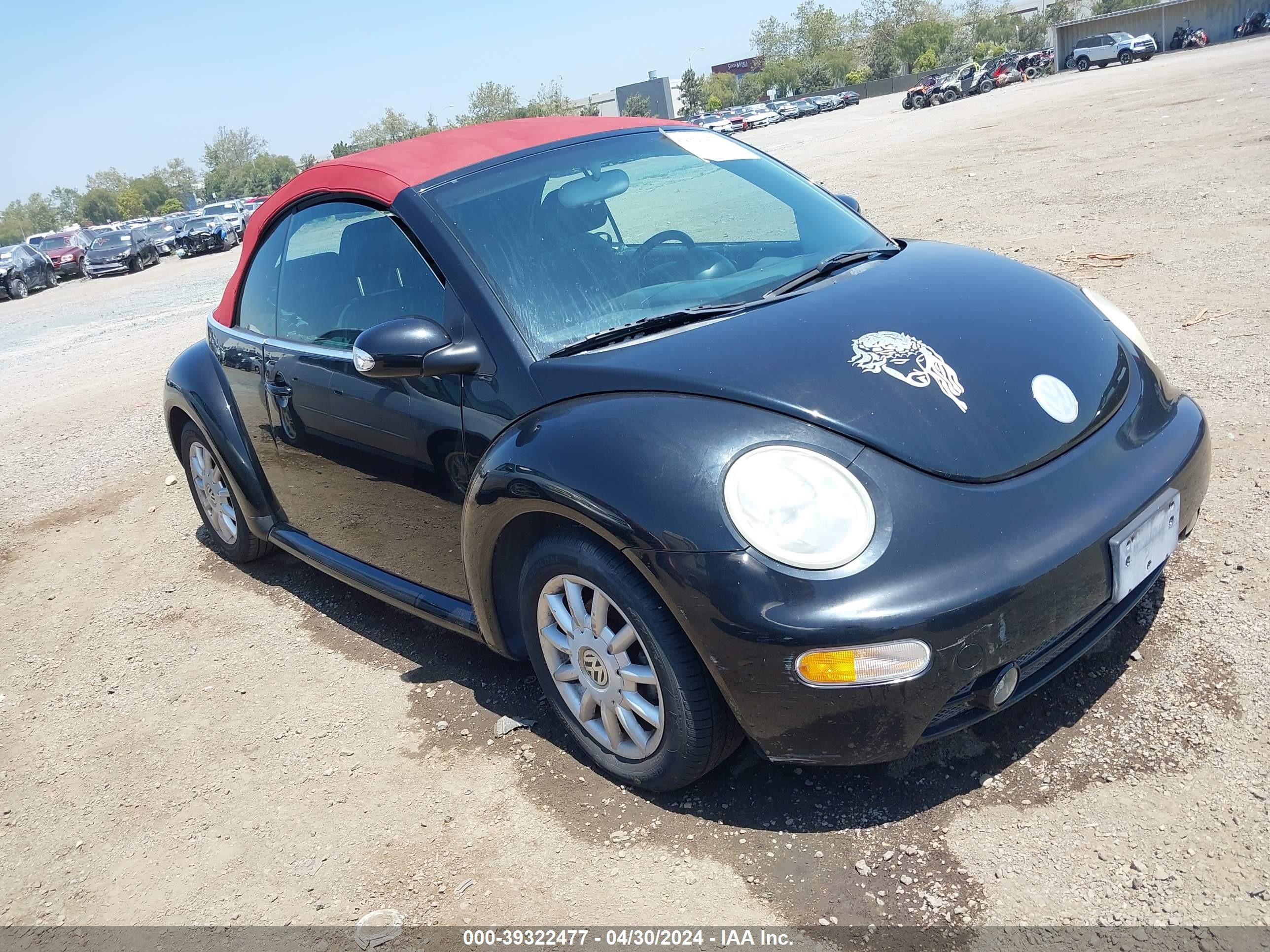 VOLKSWAGEN BEETLE 2004 3vwcm31y84m320643