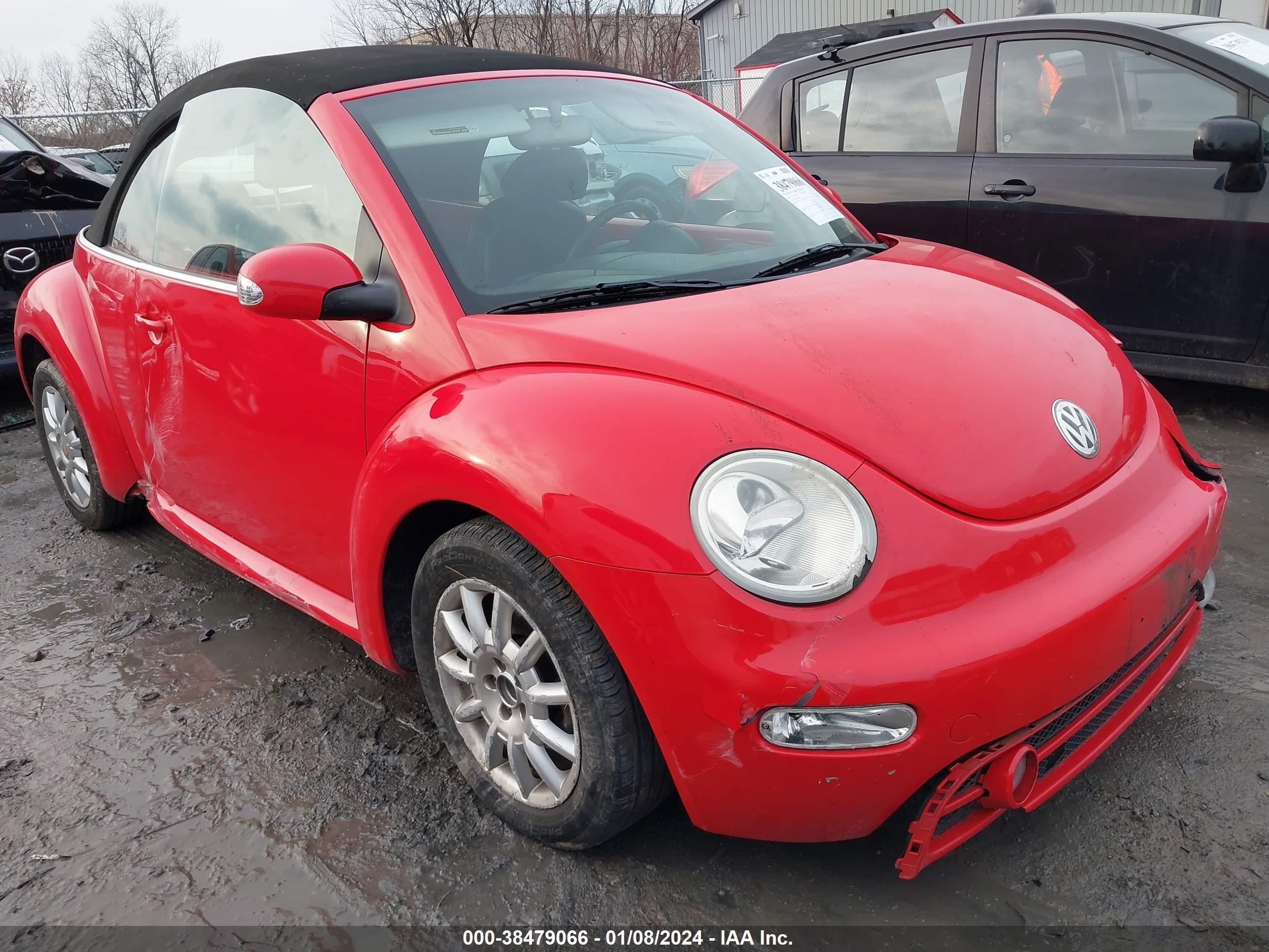 VOLKSWAGEN BEETLE 2004 3vwcm31y84m351326