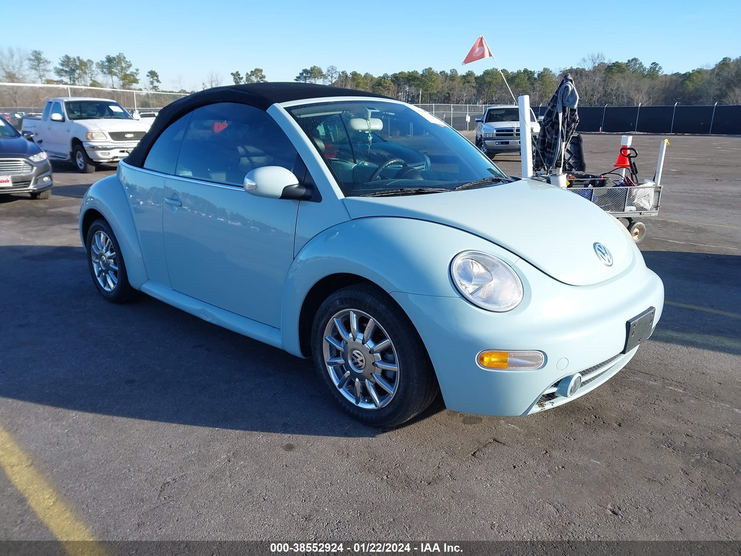 VOLKSWAGEN BEETLE 2004 3vwcm31y94m313376