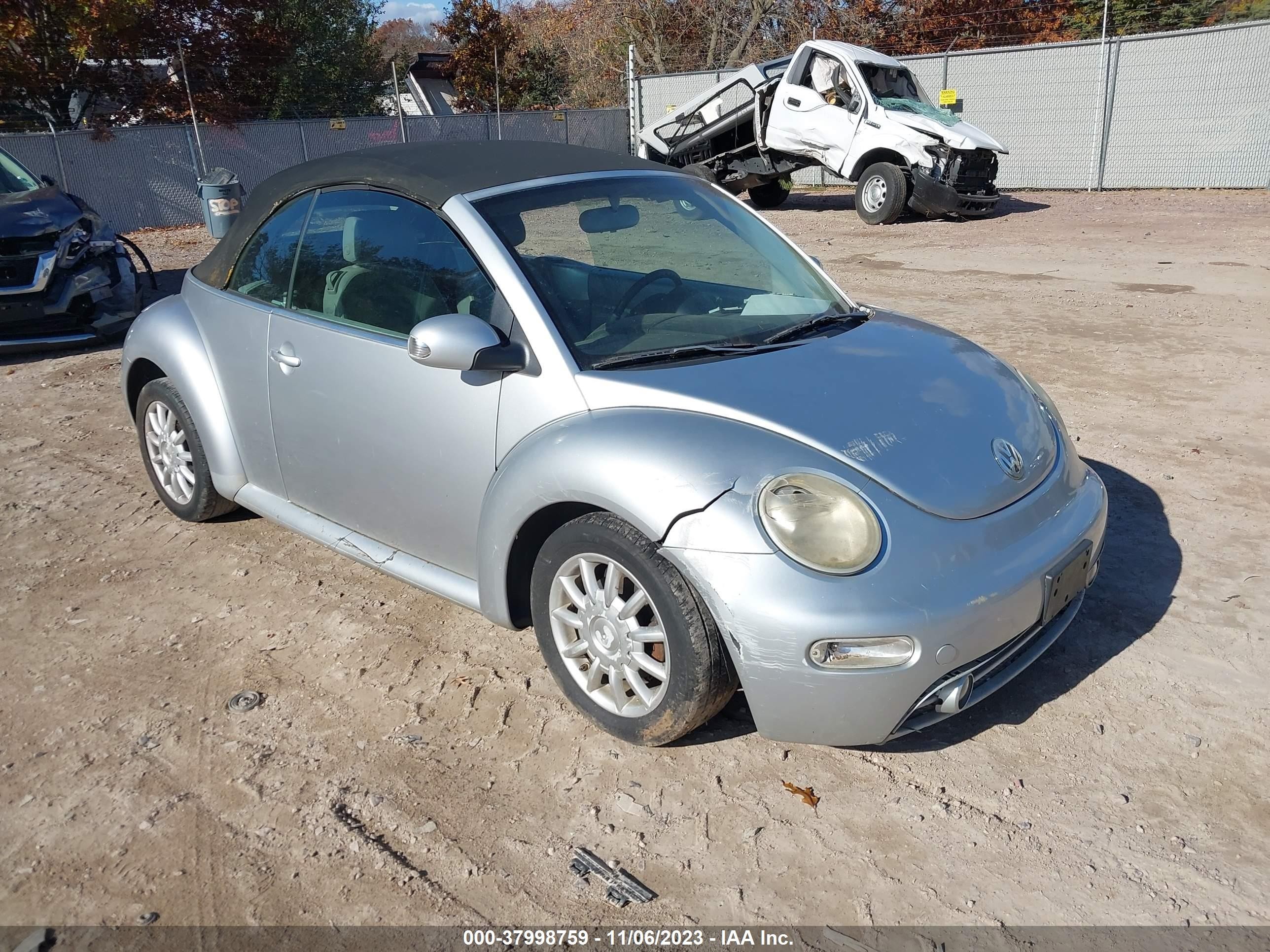 VOLKSWAGEN BEETLE 2004 3vwcm31y94m331473