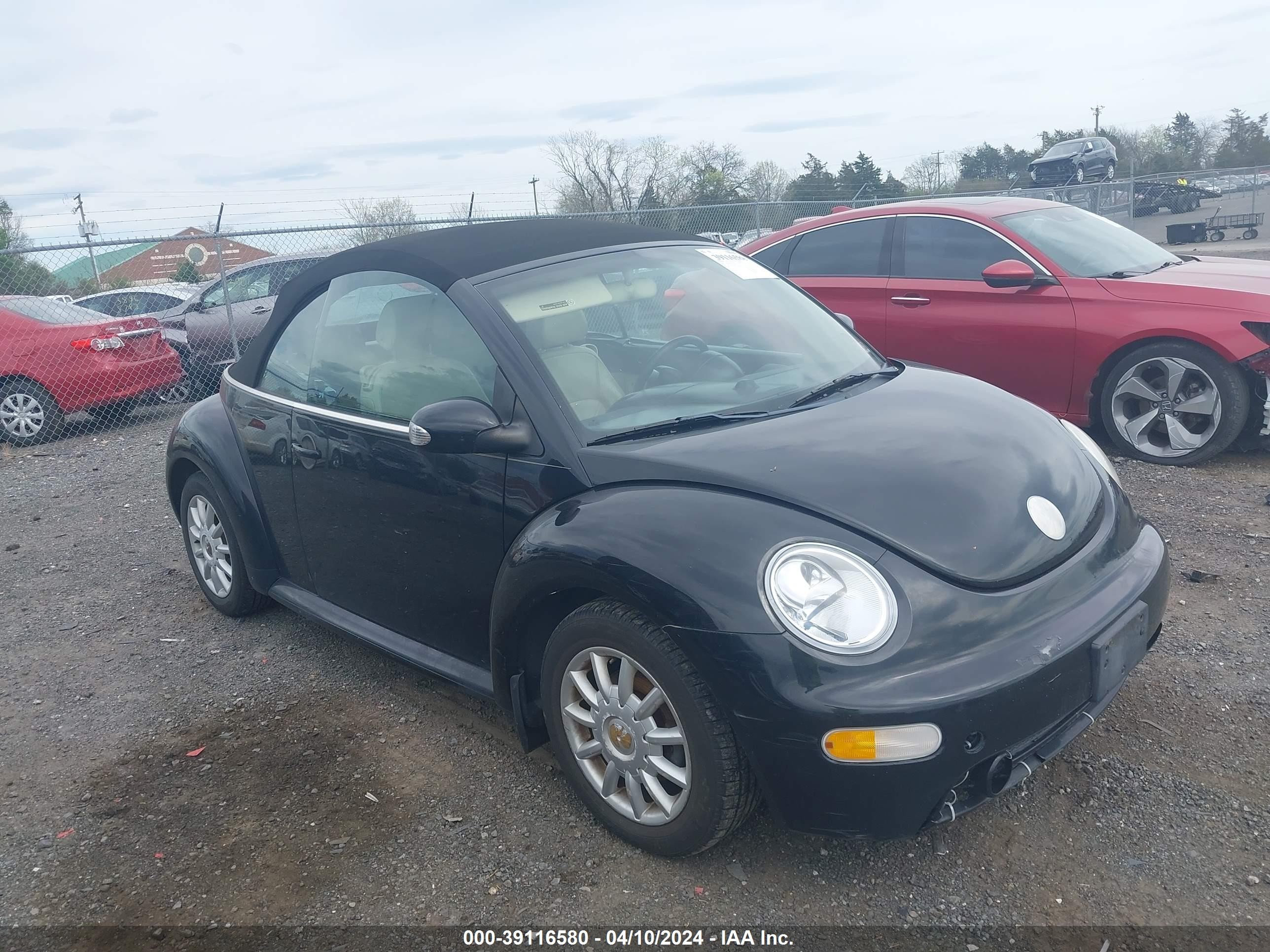 VOLKSWAGEN BEETLE 2005 3vwcm31yx5m362975