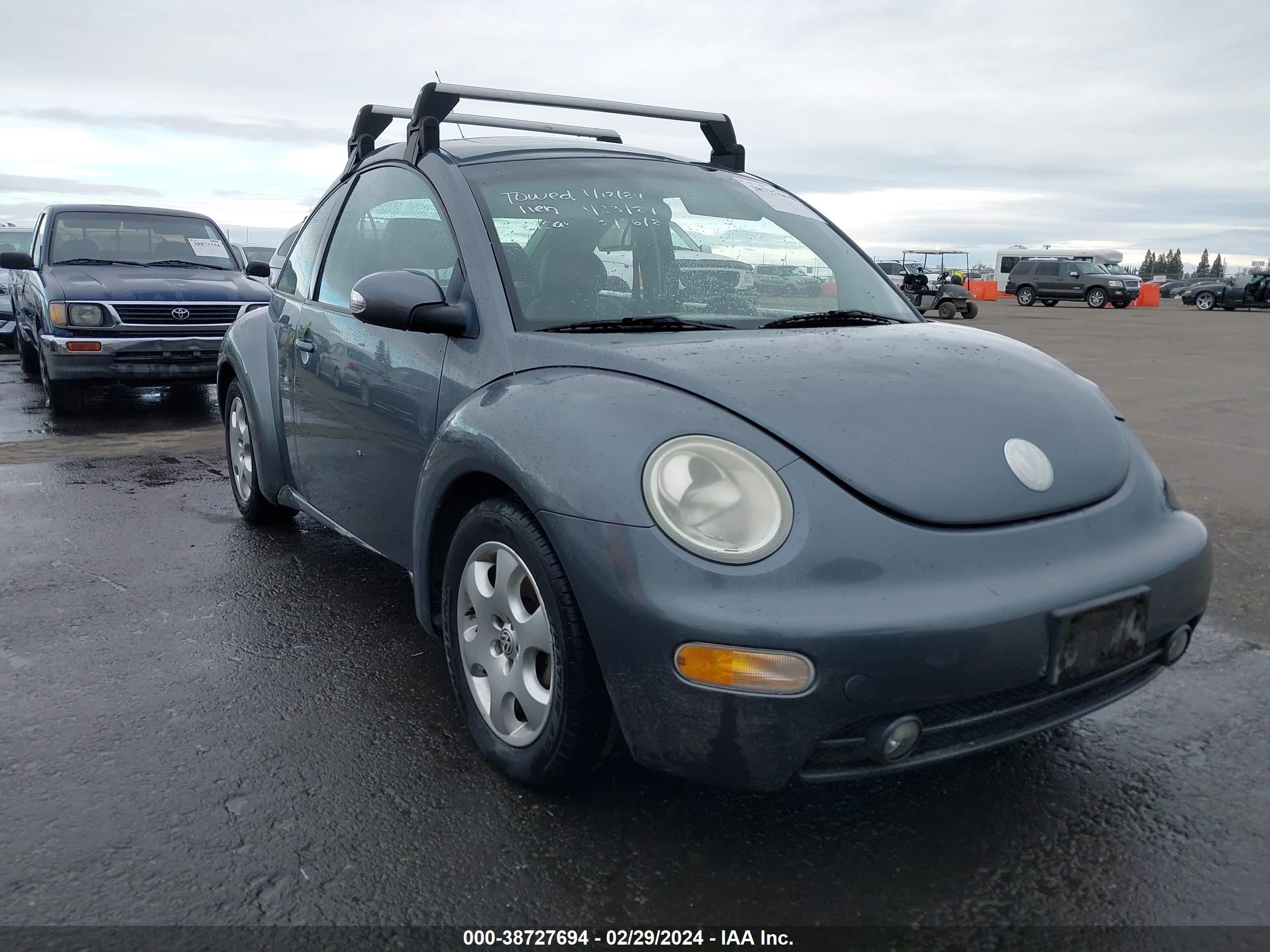 VOLKSWAGEN BEETLE 2003 3vwcp21c43m443943