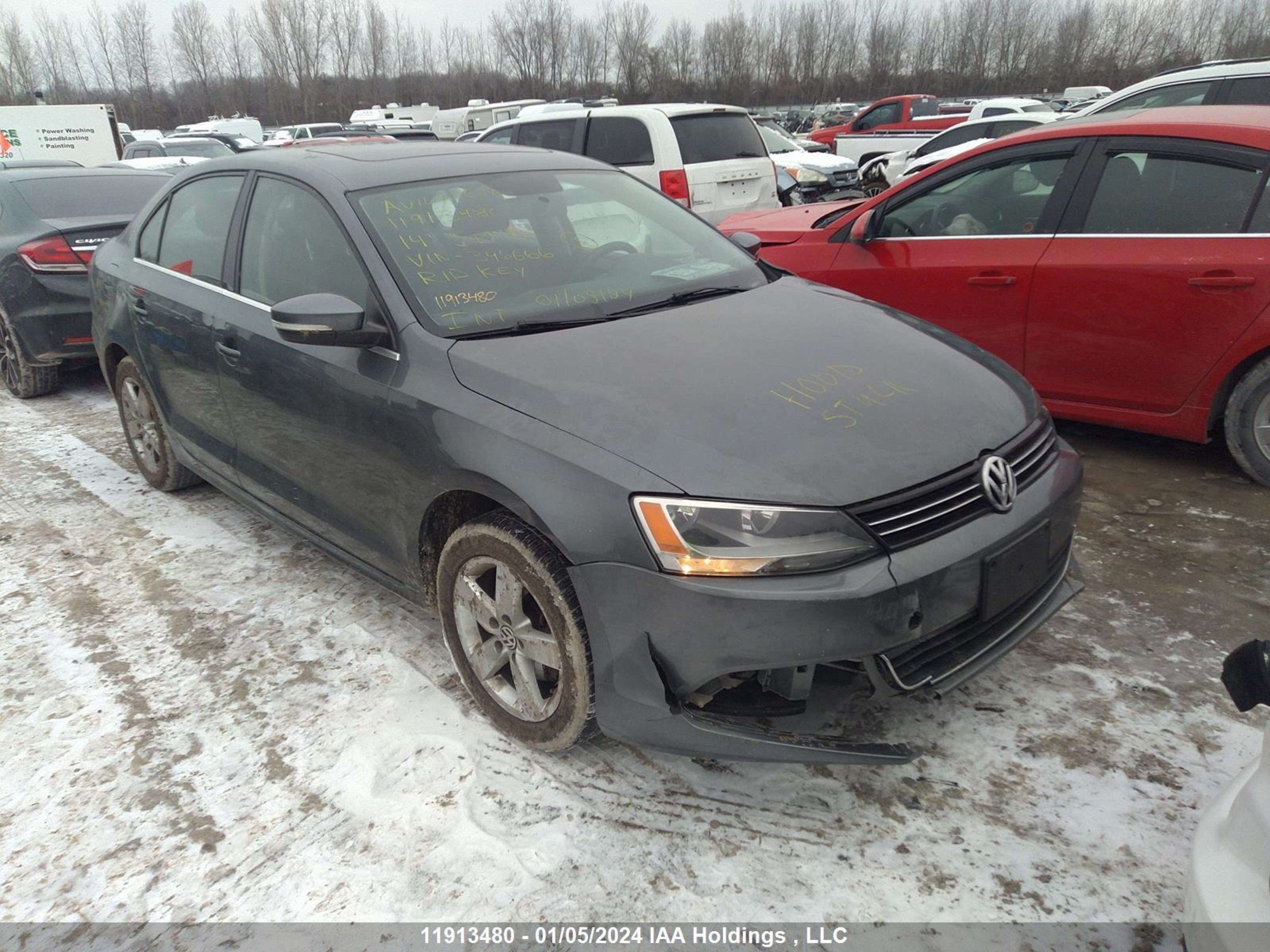 VOLKSWAGEN JETTA 2014 3vwd07ajxem396666