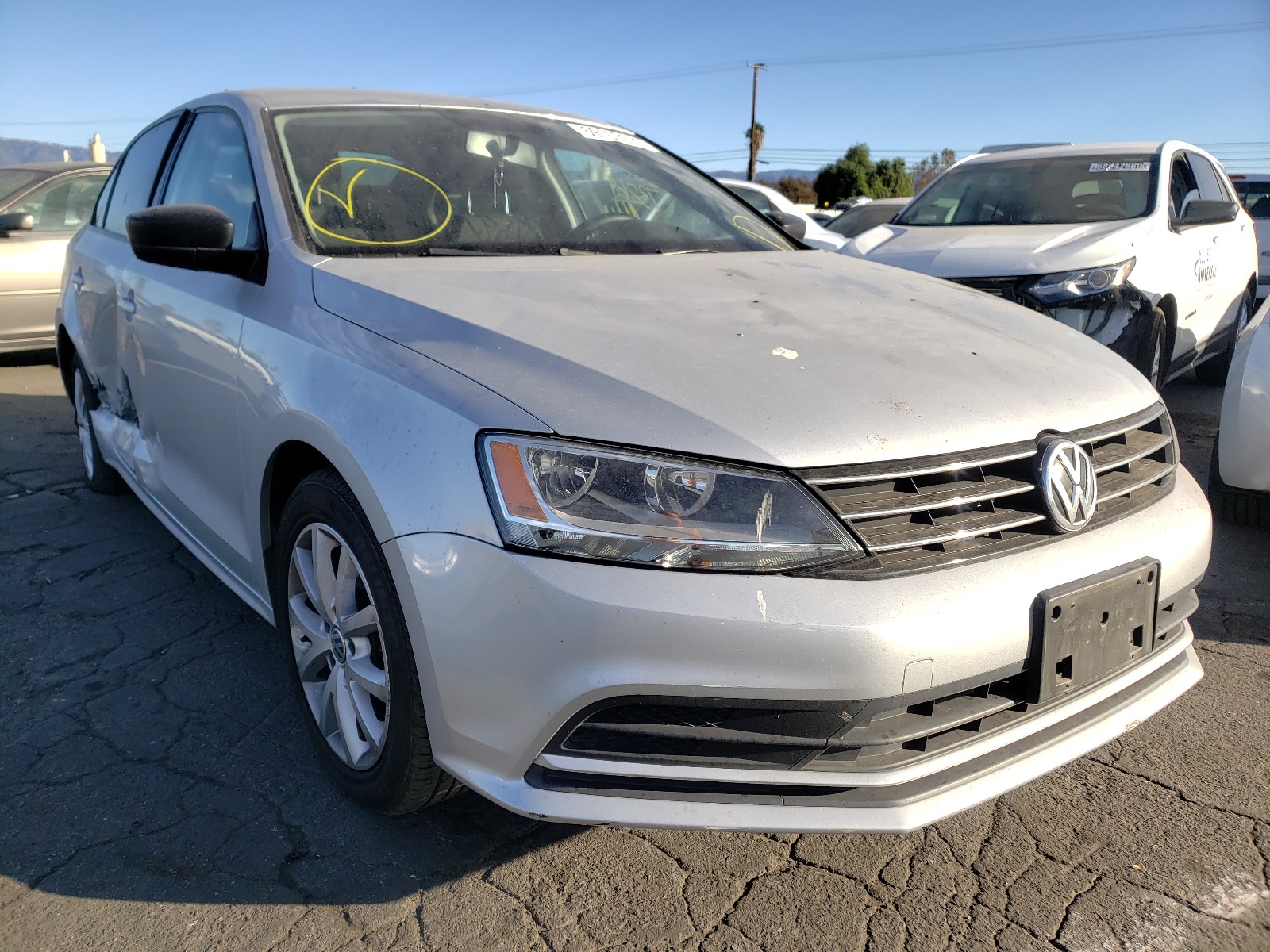 VOLKSWAGEN JETTA SE 2015 3vwd17aj5fm329116