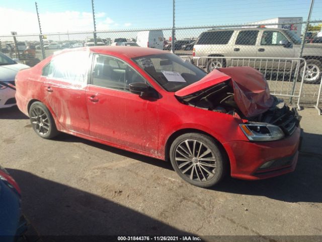 VOLKSWAGEN JETTA SEDAN 2016 3vwd17aj7gm271012