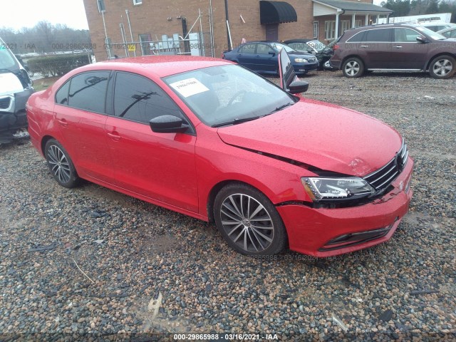 VOLKSWAGEN JETTA SEDAN 2016 3vwd17aj7gm325716