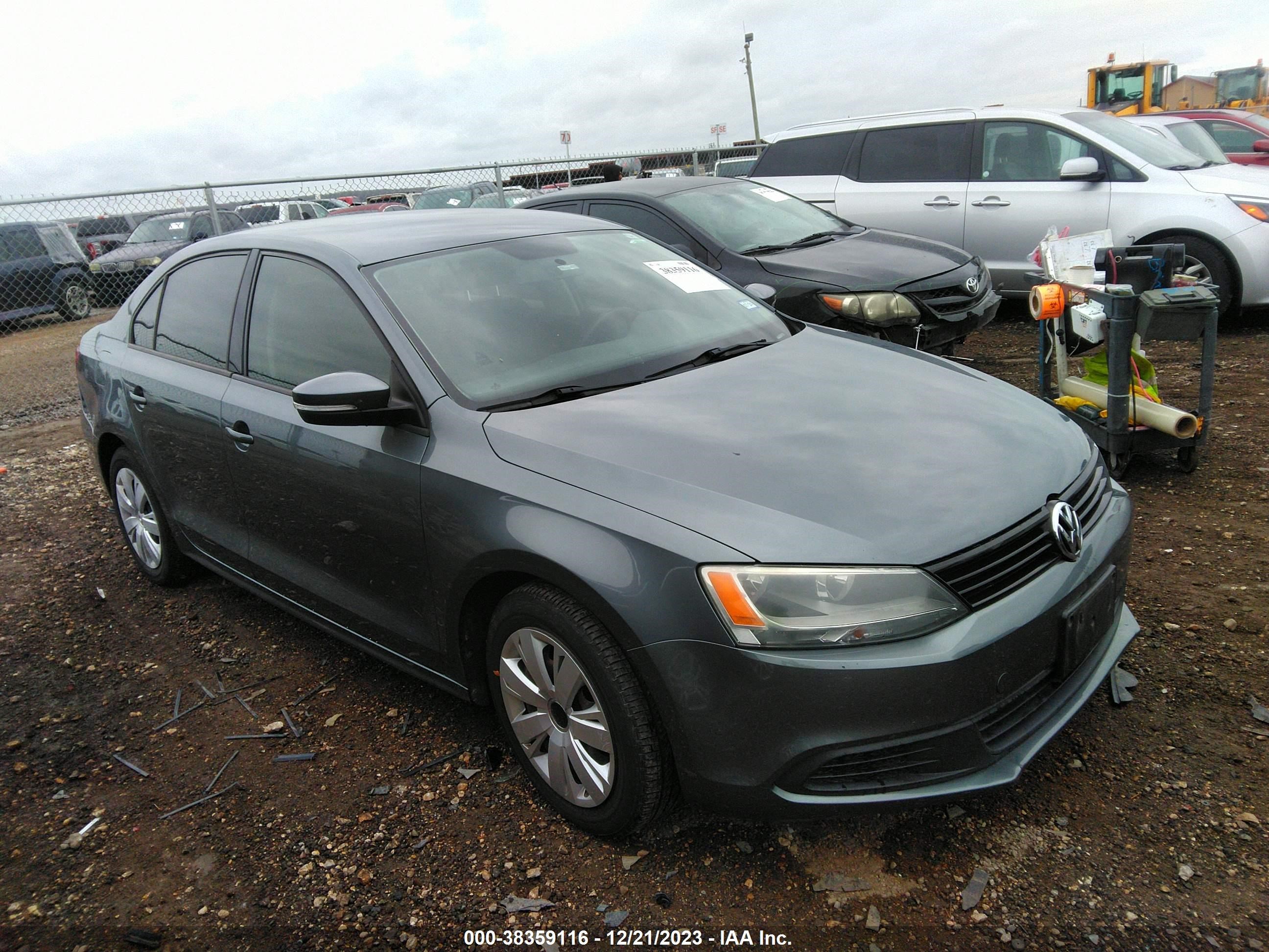 VOLKSWAGEN JETTA 2014 3vwd17aj8em403112