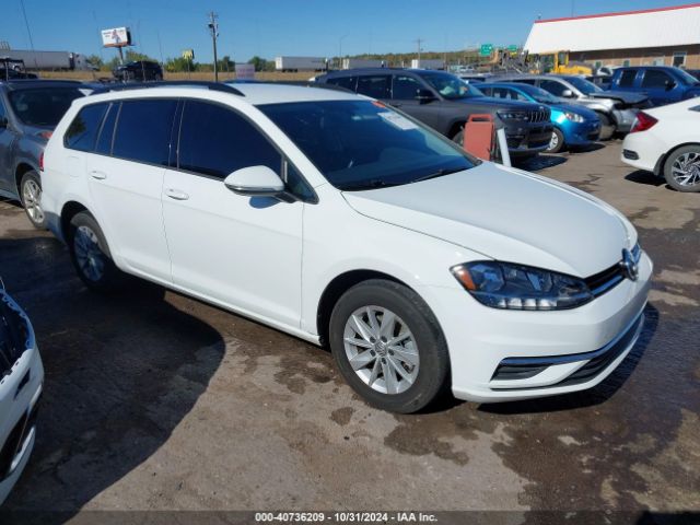 VOLKSWAGEN GOLF SPORTWAGEN 2018 3vwd17au2jm758426