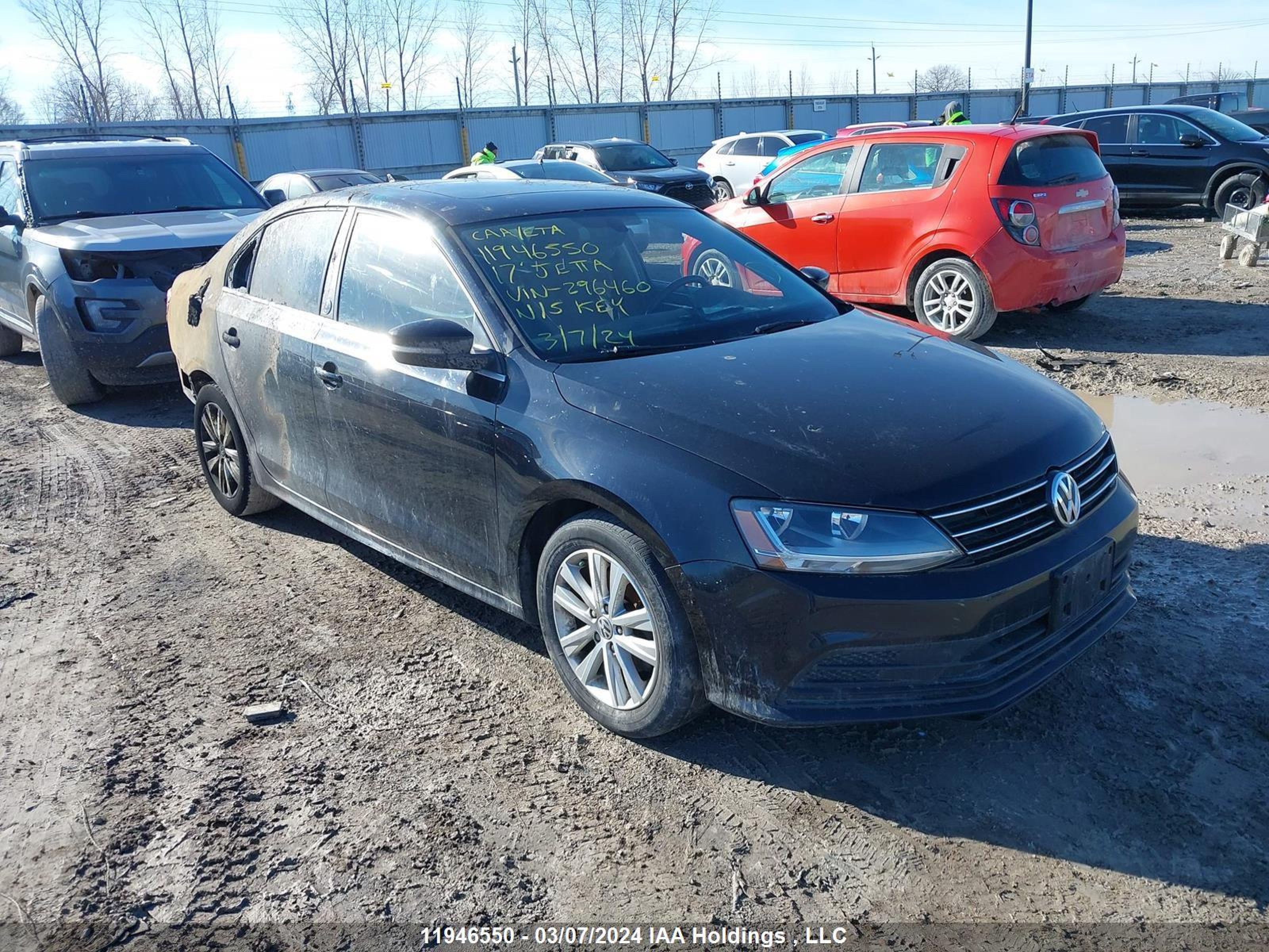 VOLKSWAGEN JETTA 2017 3vwdb7aj7hm296460