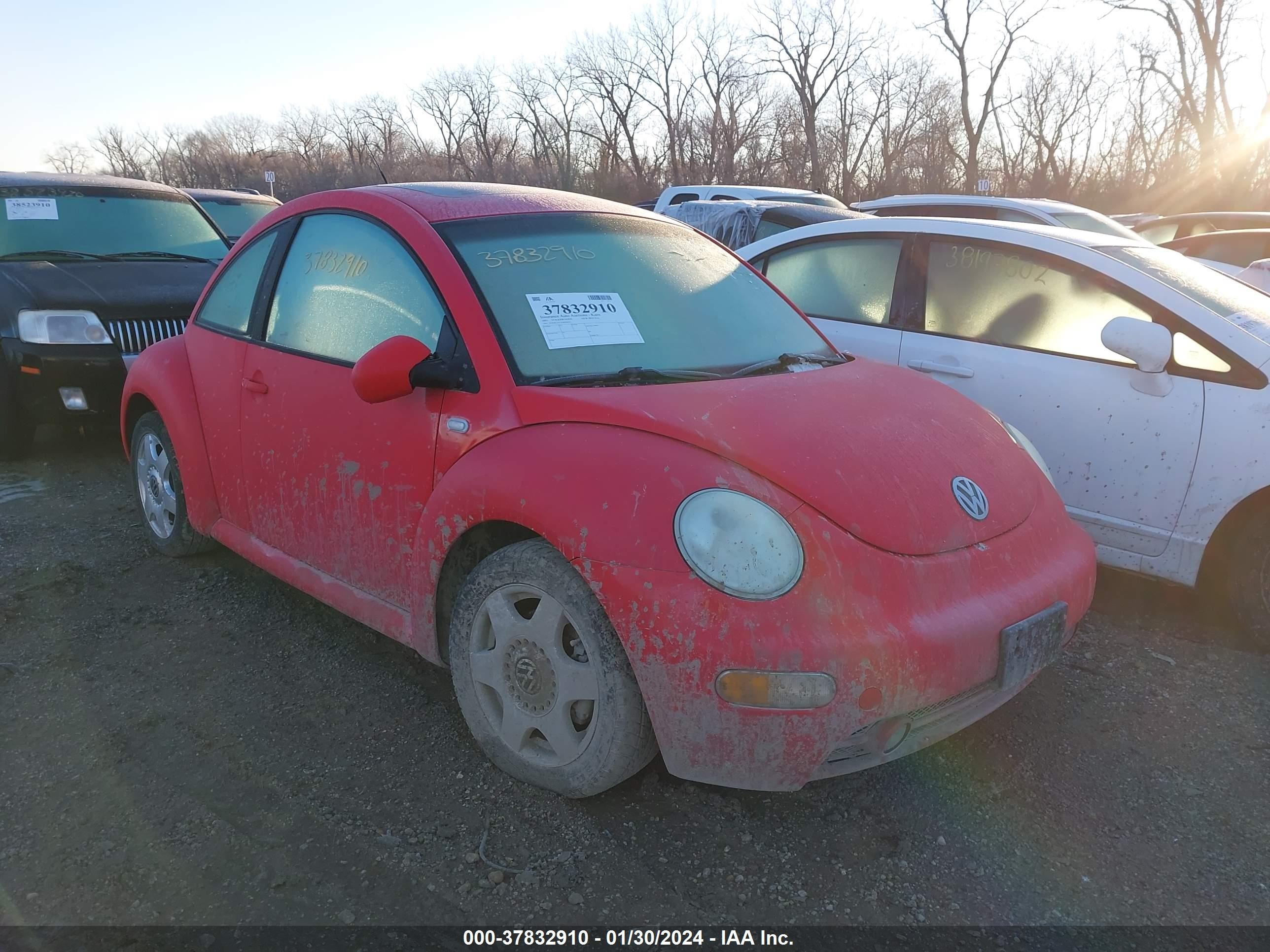 VOLKSWAGEN BEETLE 2001 3vwdc21c31m424622