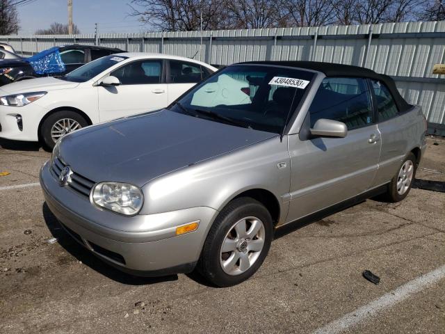 VOLKSWAGEN CABRIO 2001 3vwdc21v81m813497