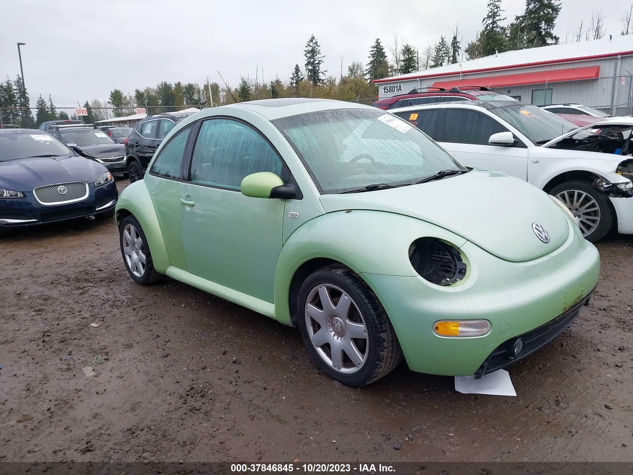 VOLKSWAGEN BEETLE 2001 3vwdd21c31m454426