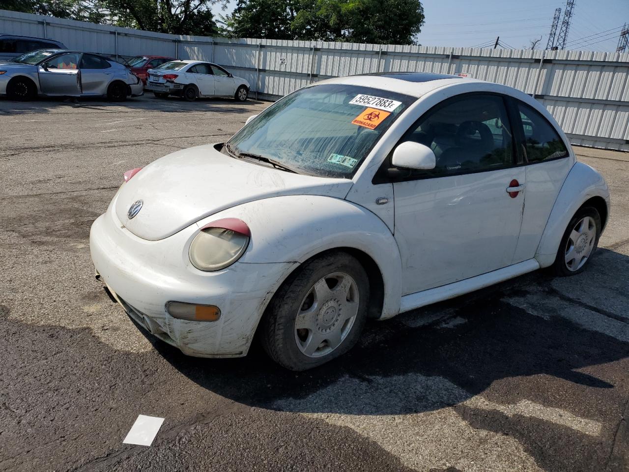 VOLKSWAGEN BEETLE 2000 3vwdd21cxym431641