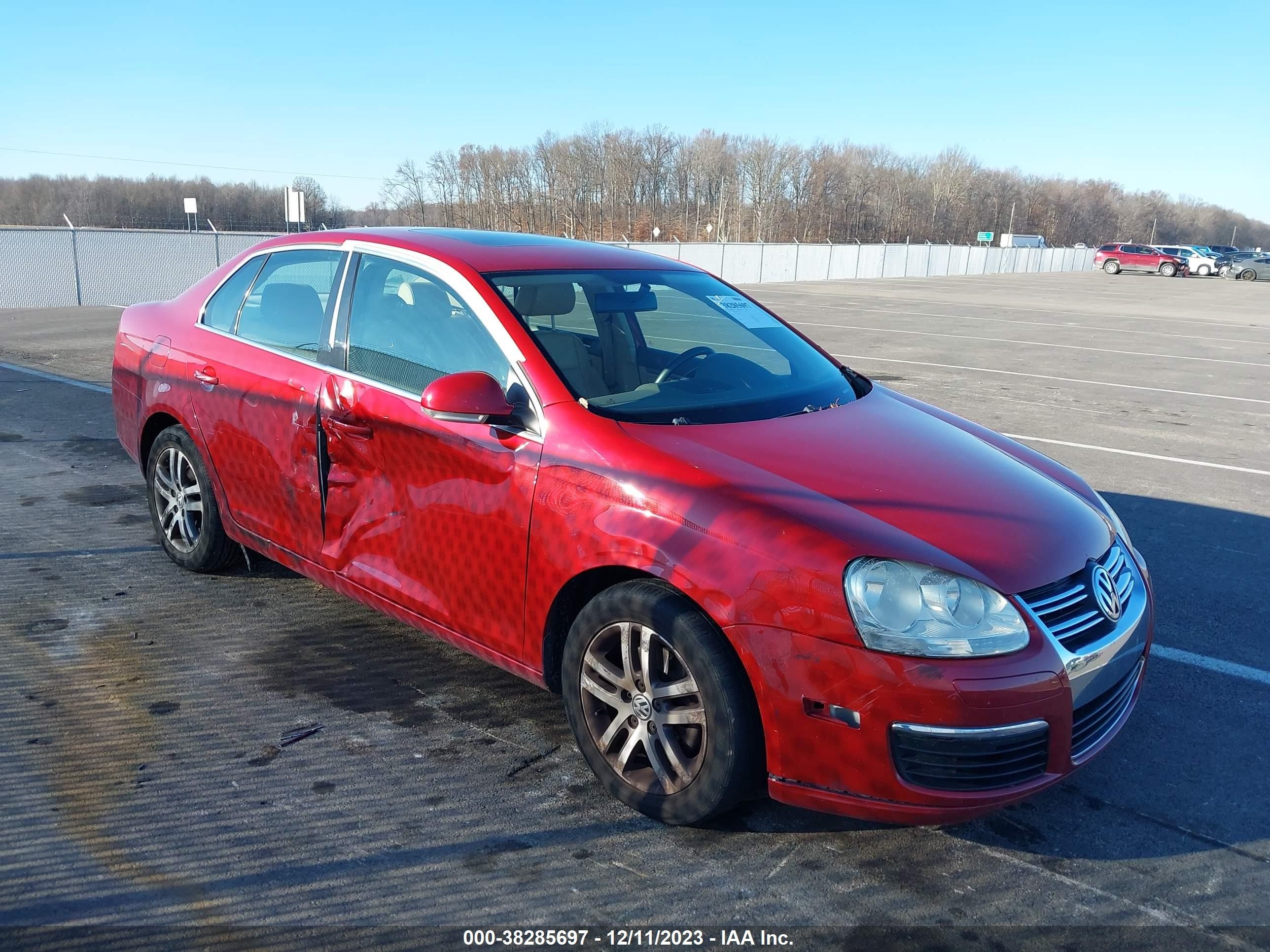 VOLKSWAGEN JETTA 2006 3vwdf71k66m706417