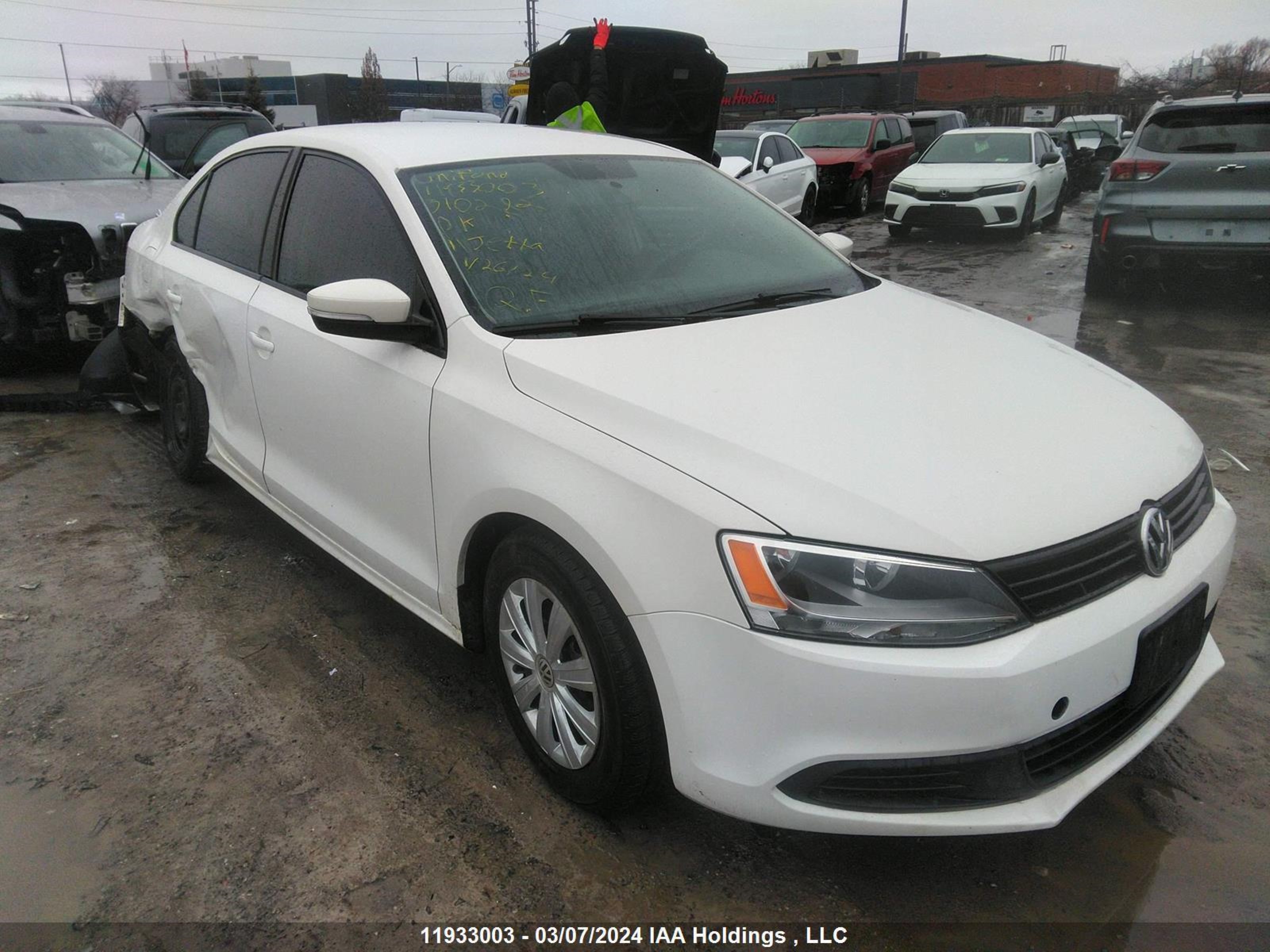 VOLKSWAGEN JETTA 2011 3vwdk7aj5bm310282