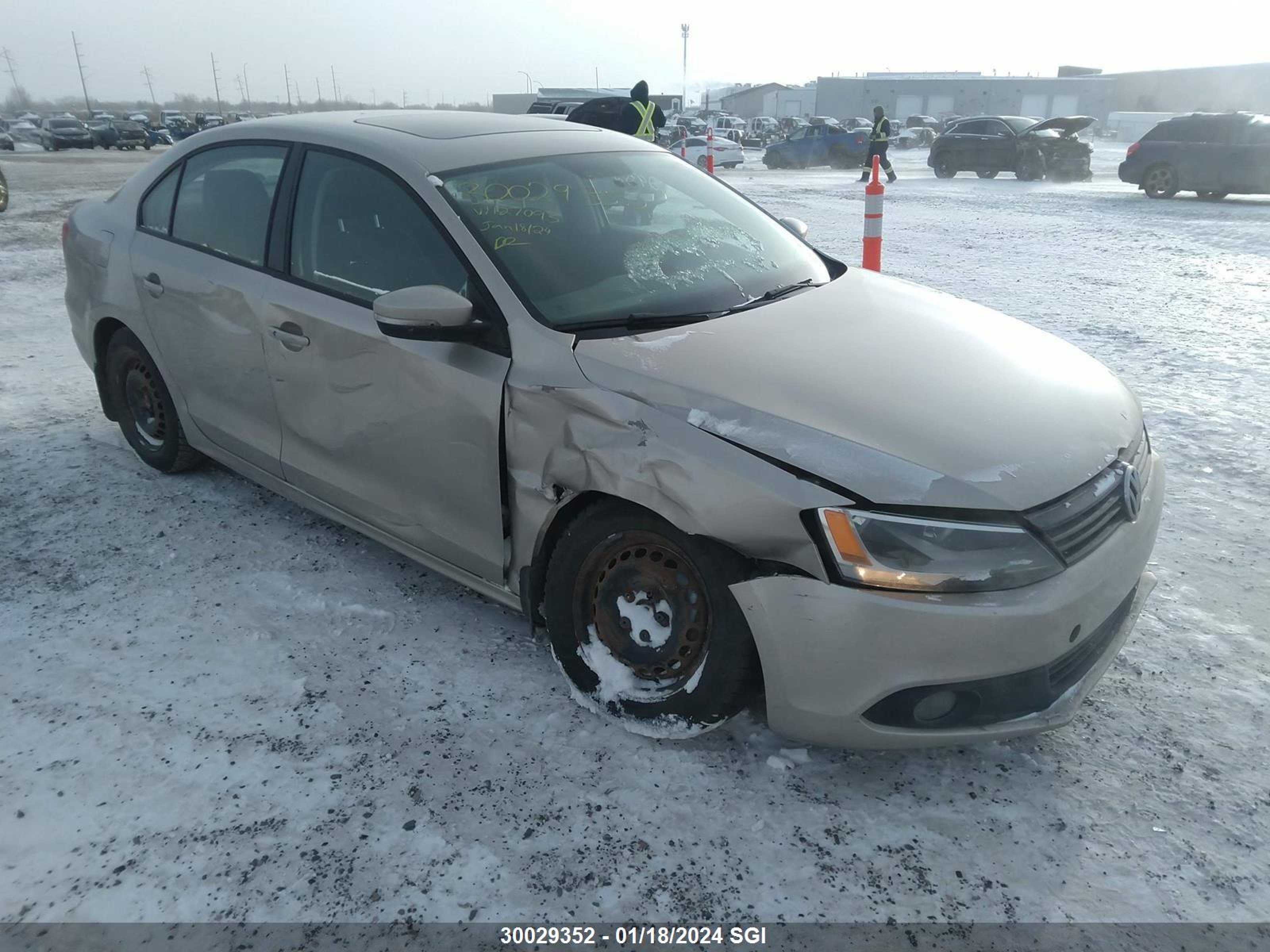 VOLKSWAGEN JETTA 2012 3vwdk7aj5cm127093