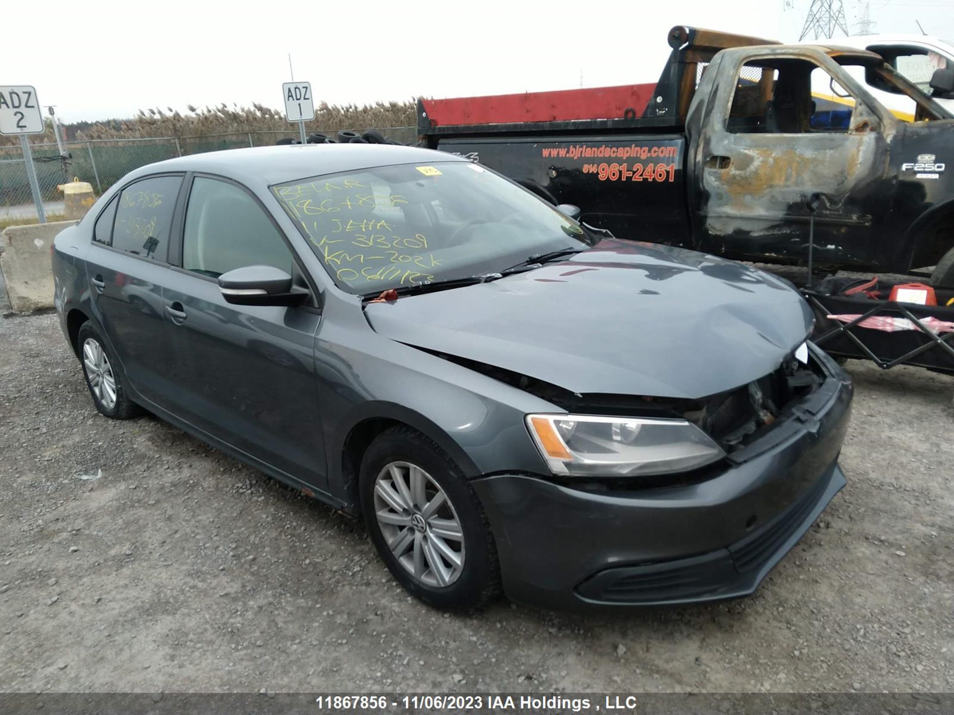 VOLKSWAGEN JETTA 2011 3vwdk7ajxbm313209