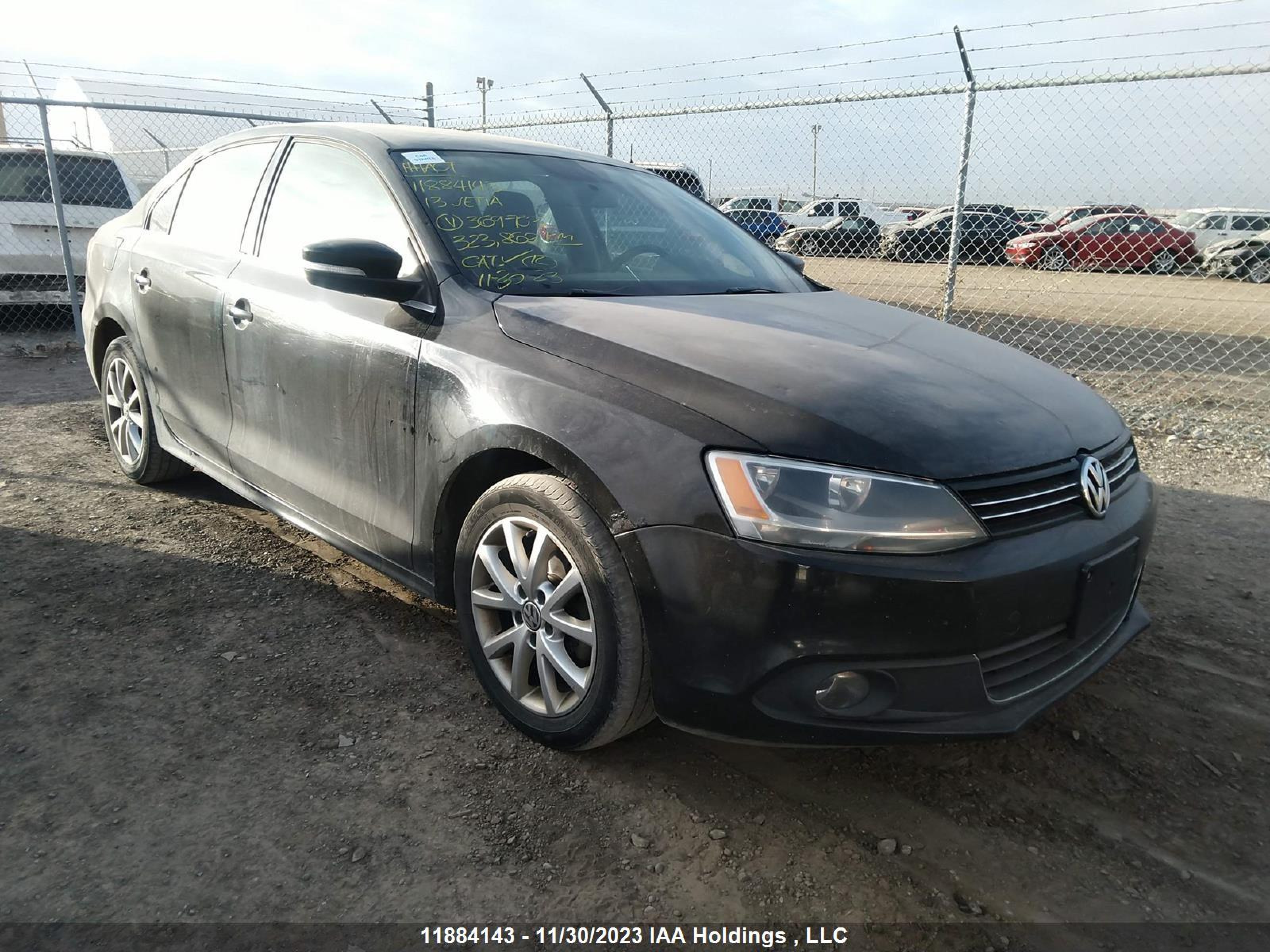 VOLKSWAGEN JETTA 2013 3vwdl7aj1dm369703