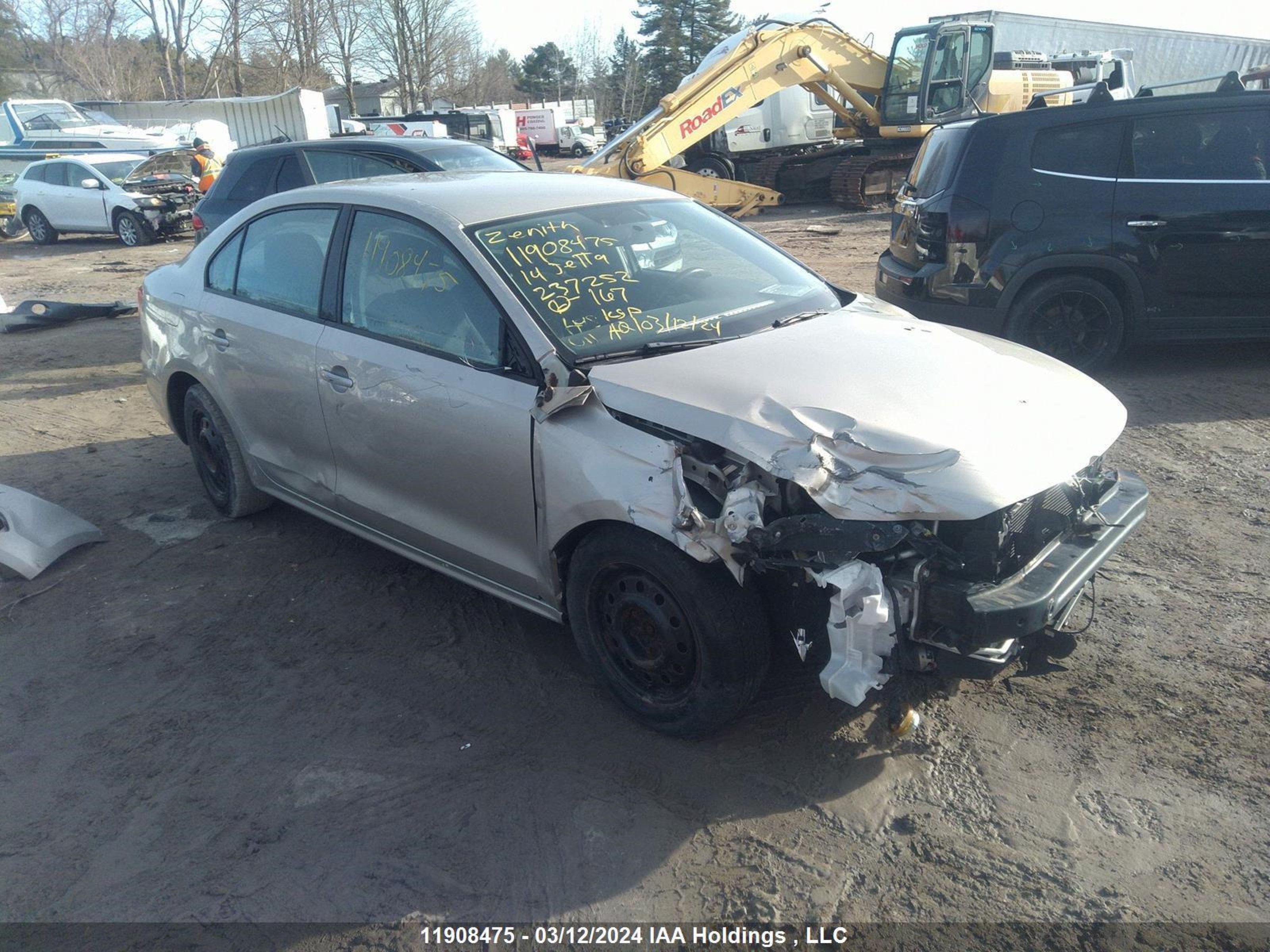 VOLKSWAGEN JETTA 2014 3vwdl7aj1em237252