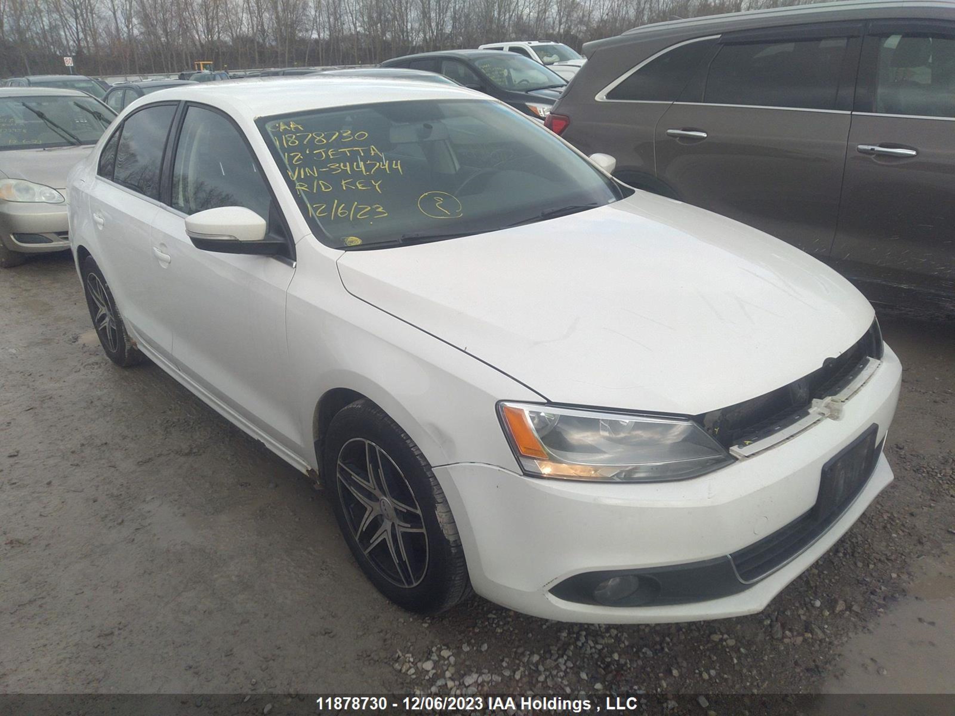 VOLKSWAGEN JETTA 2012 3vwdl7aj2cm344744